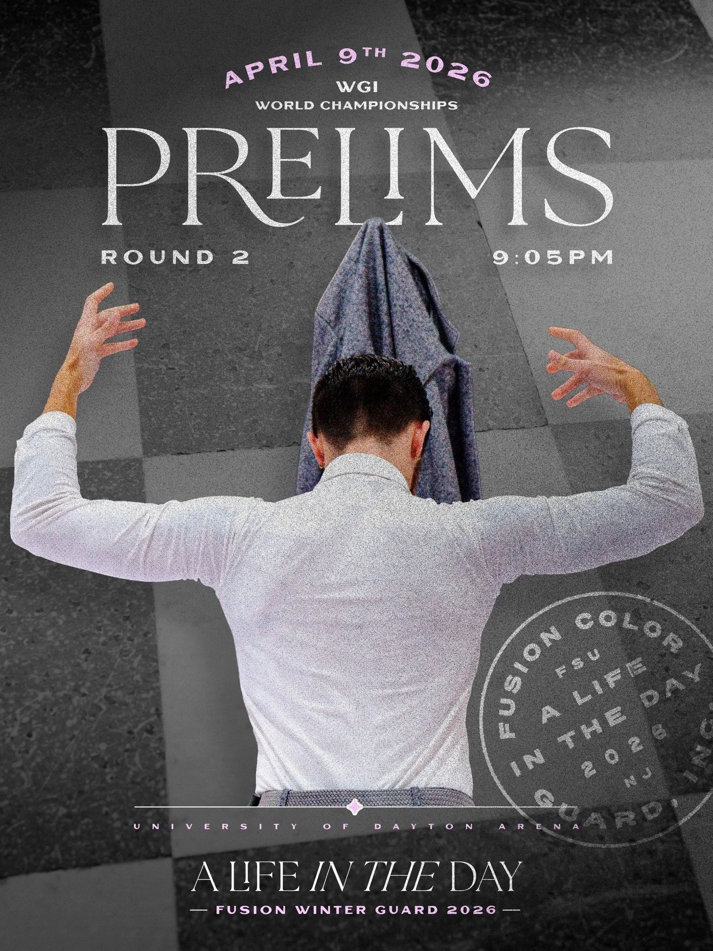 @wgisportofthearts World Championships
Prelims &bull; Round 2 &bull; 9:05pm
✨
𝙰 𝙻𝙸𝙵𝙴 𝙸𝙽 𝚃𝙷𝙴 𝙳𝙰𝚈
✨
𝔽𝕌𝕊𝕀𝕆ℕ 𝕎𝕀ℕ𝕋𝔼ℝ 𝔾𝕌𝔸ℝ𝔻 𝟚𝟘𝟚𝟞
-
📸 : @mrjackhopey

Proudly sponsored by: @colorgarb &bull; @dpgperforms &bull; @designsbyking19