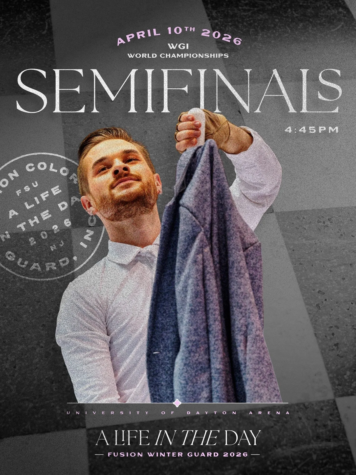 @wgisportofthearts World Championships
Semifinals &bull; 4:45pm
✨
𝙰 𝙻𝙸𝙵𝙴 𝙸𝙽 𝚃𝙷𝙴 𝙳𝙰𝚈
✨
𝔽𝕌𝕊𝕀𝕆ℕ 𝕎𝕀ℕ𝕋𝔼ℝ 𝔾𝕌𝔸ℝ𝔻 𝟚𝟘𝟚𝟞
-
📸 : @mrjackhopey

Proudly sponsored by: @colorgarb &bull; @dpgperforms &bull; @designsbyking1988

👔
#wgi2