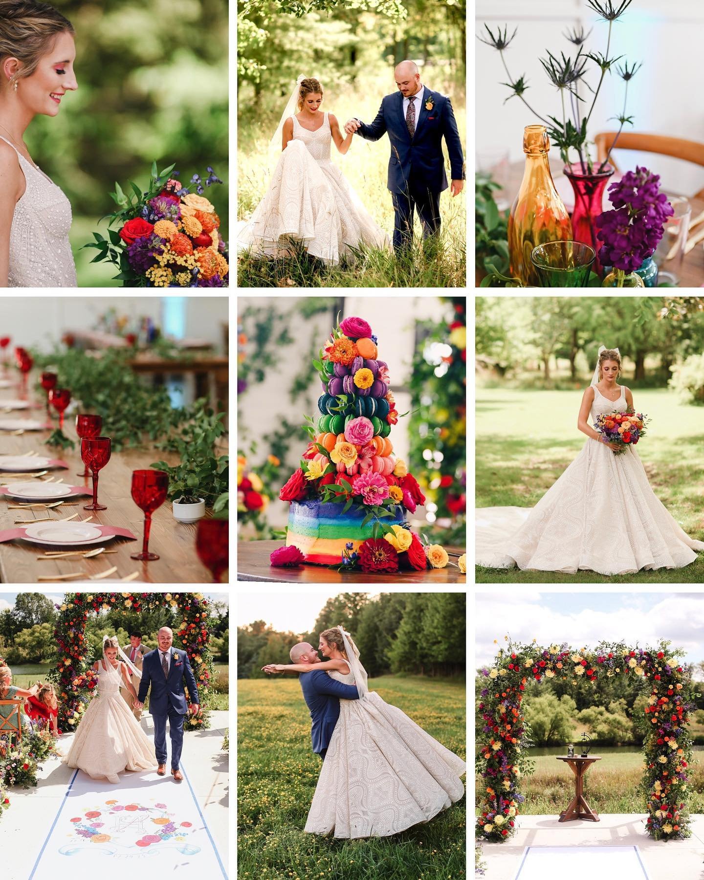COLOR! Don&rsquo;t be afraid to add a pop or two of color to your wedding day. This wedding was over the top!!! Every i was dotted and every t was crossed. Soooo much thought and planning! It was so elegant but so fun at the same time. There was this