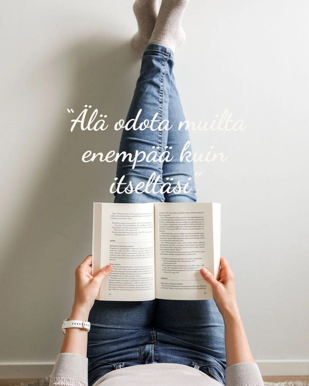 T&auml;&auml; 👆🏻💯

Missio vai mielenrauha -kirjassa tuli vastaan niin osuva lause, joka kolahti. Kirjassa siit&auml; puhuttiin johtamisen yhteydess&auml;: &rdquo;Sin&auml; asetat johtamaasi joukkoon standardin ja vaatimustason sill&auml;, kuinka p