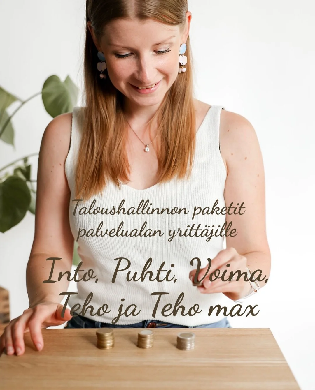 Mainos omille palveluille. 

Taloushallinnon kuukausipaketit palvelualan yritt&auml;jille 🤩

Tutustu lis&auml;&auml; nettisivujen kautta ja ota yhteytt&auml;, jos haluat ymm&auml;rt&auml;&auml; enemm&auml;n yrityksesi taloudesta 💜

#tilitoimisto #y