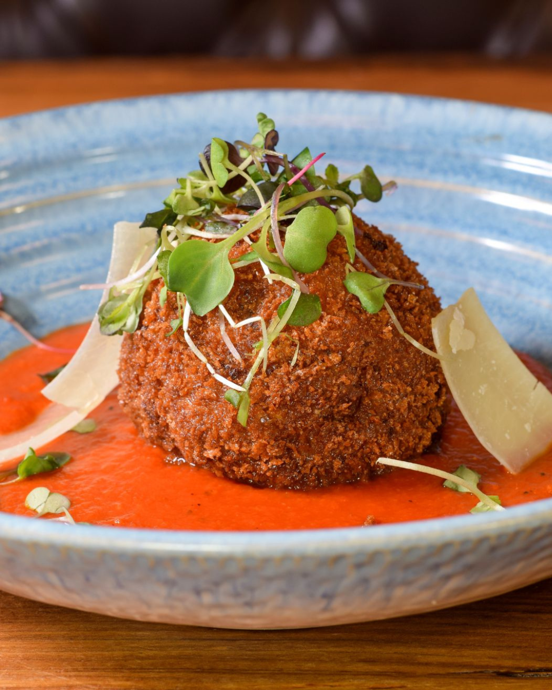 Arancini express au riz parmesan et coeur fondant