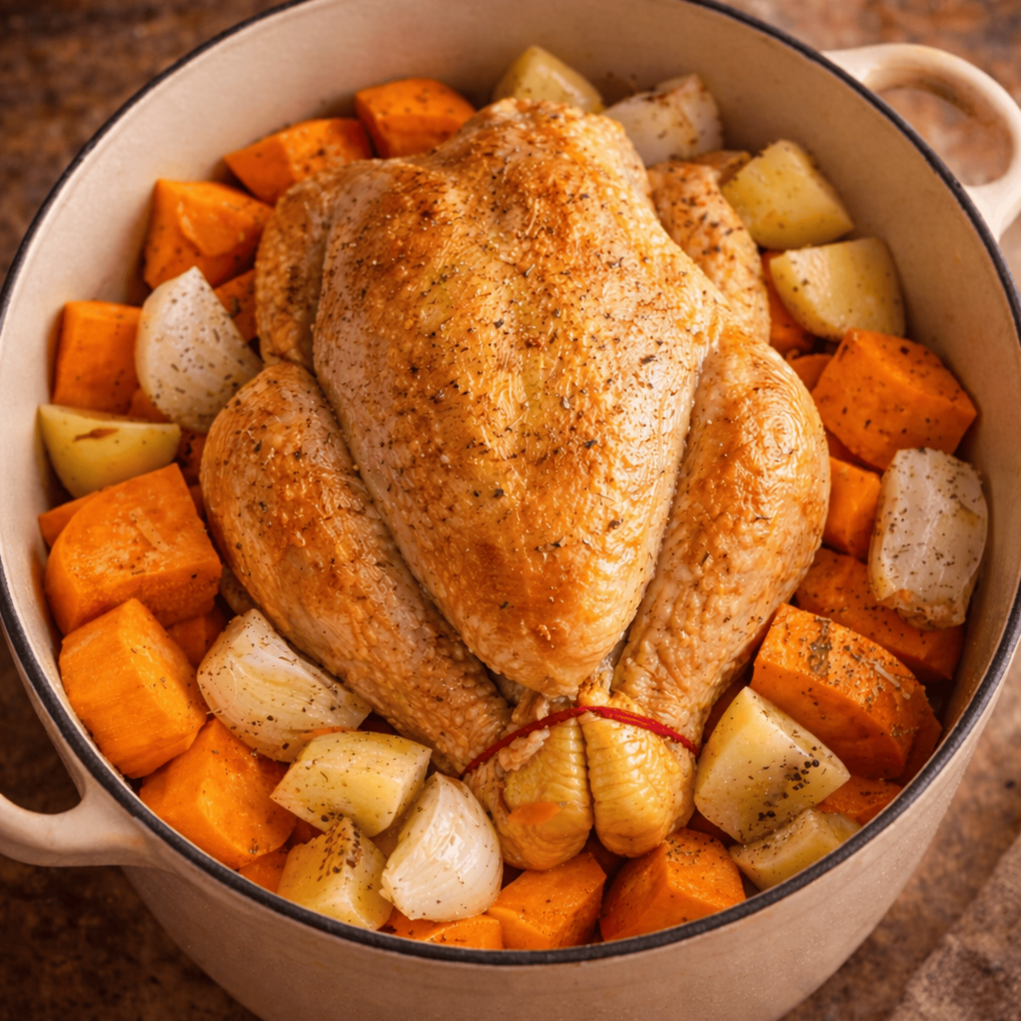 Waterless Chicken façon Elo