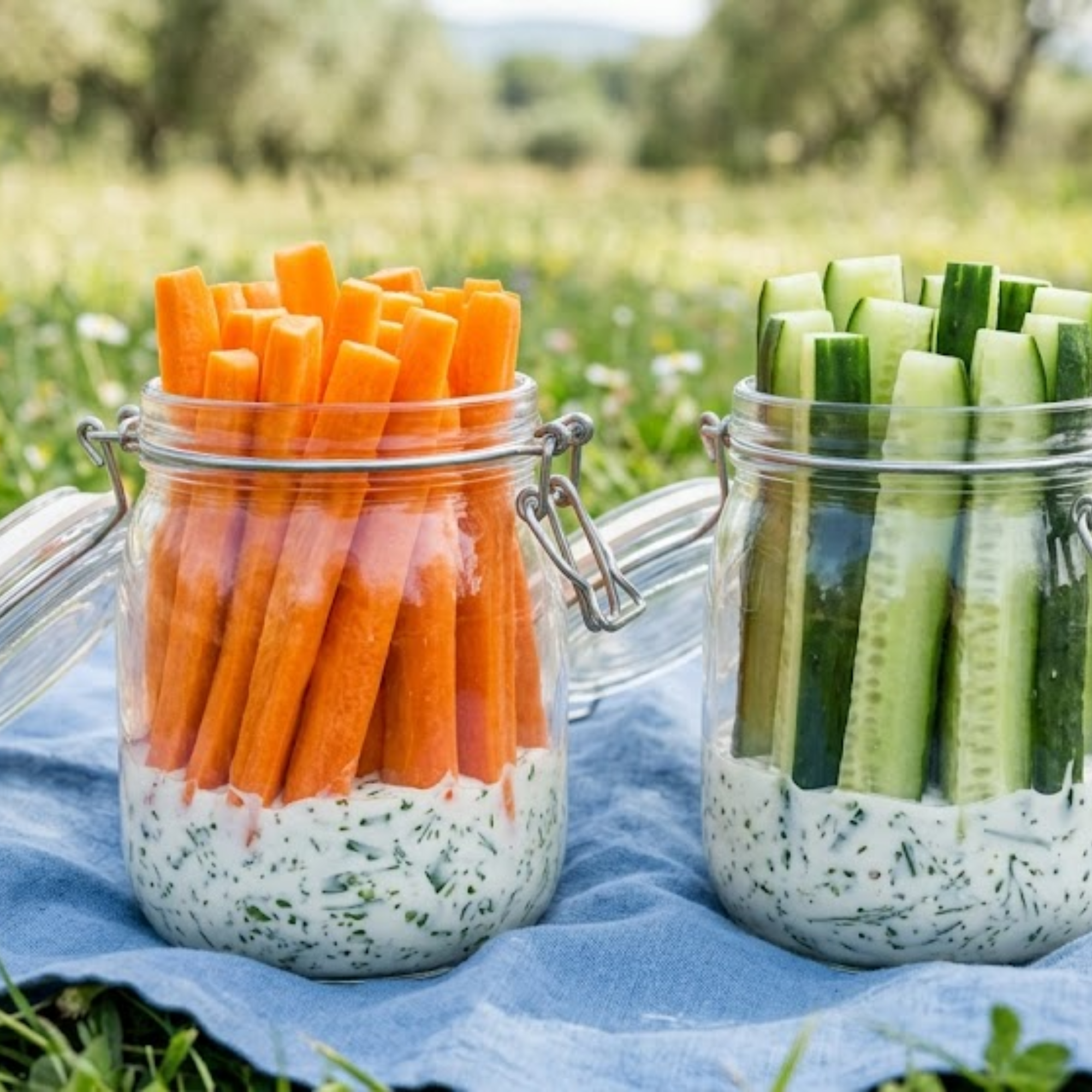 Bocal de légumes spécial  pic-nic