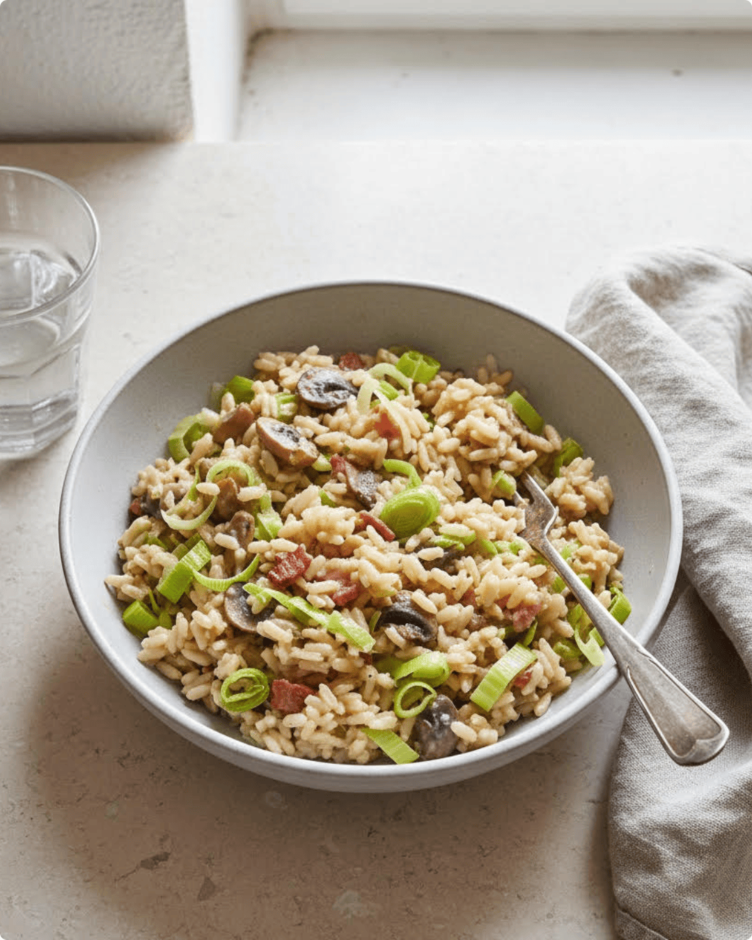 Riz aux petits légumes 