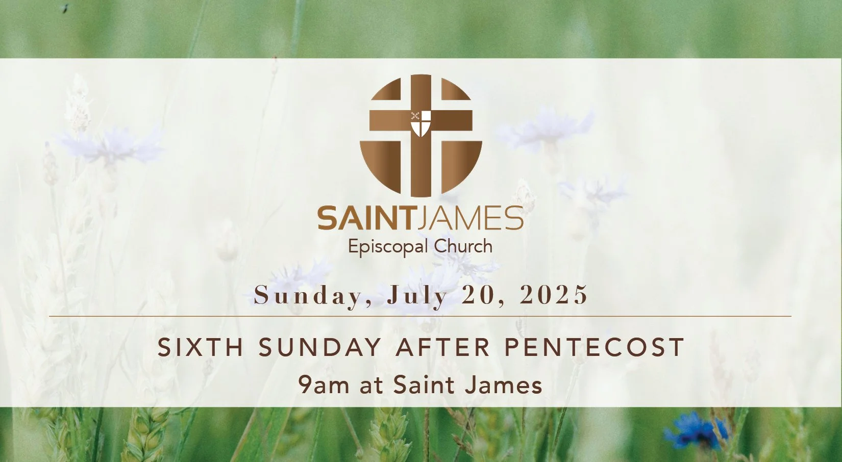 Sunday Bulletin 07.20.25