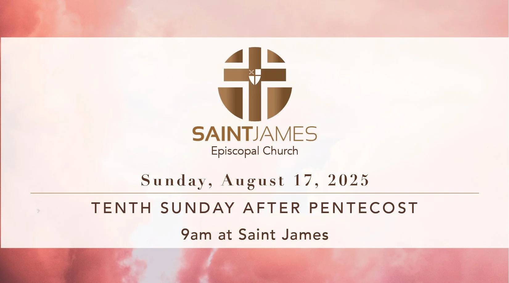 Sunday Bulletin 08.17.25