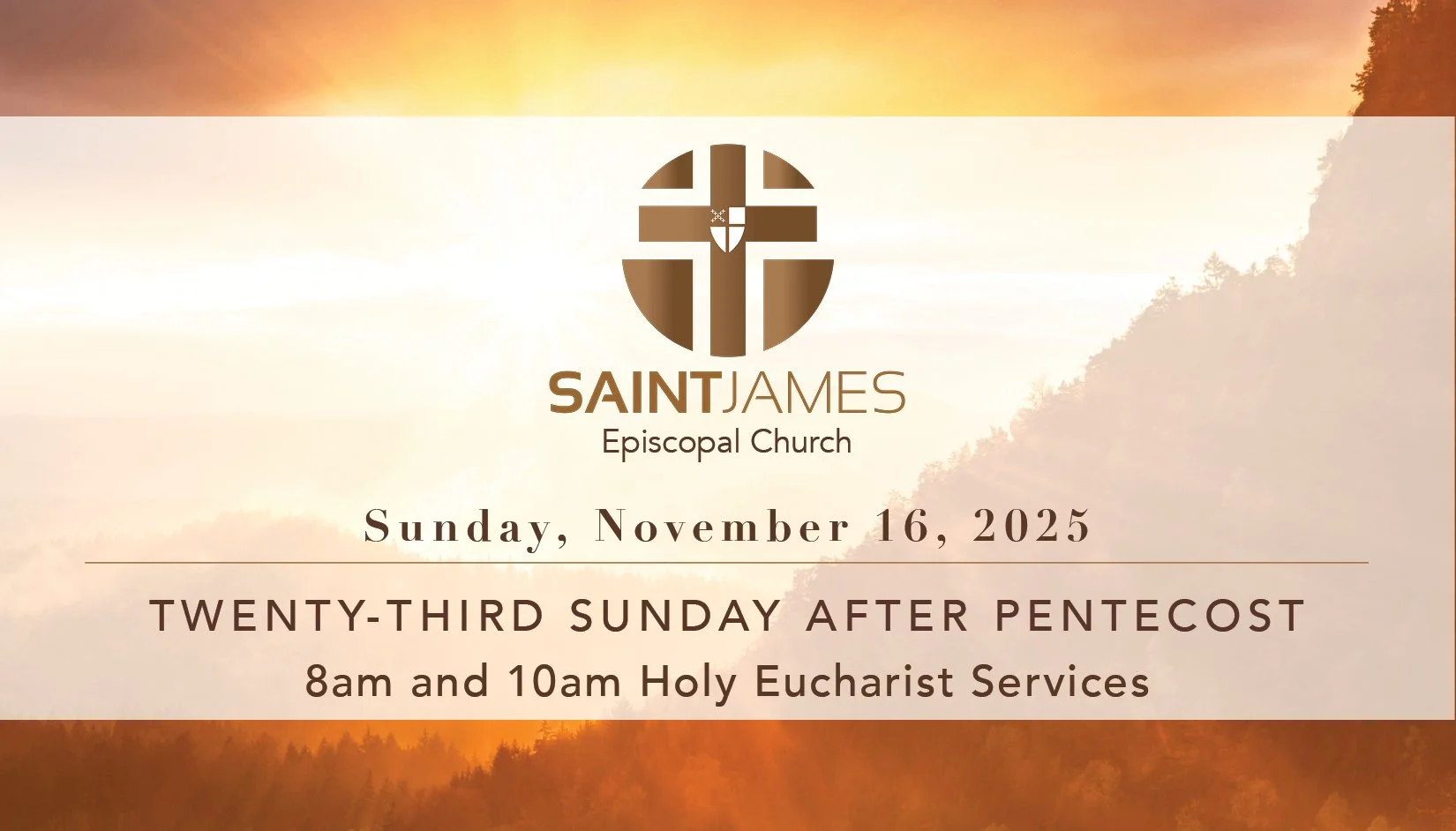 Sunday Bulletin 11.16.25