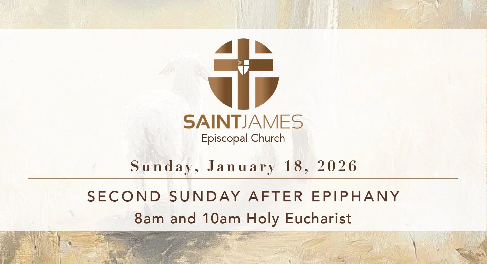 Sunday Bulletin 01.16.26