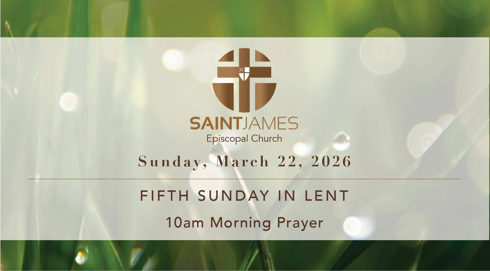 Sunday Bulletin 03.22.26