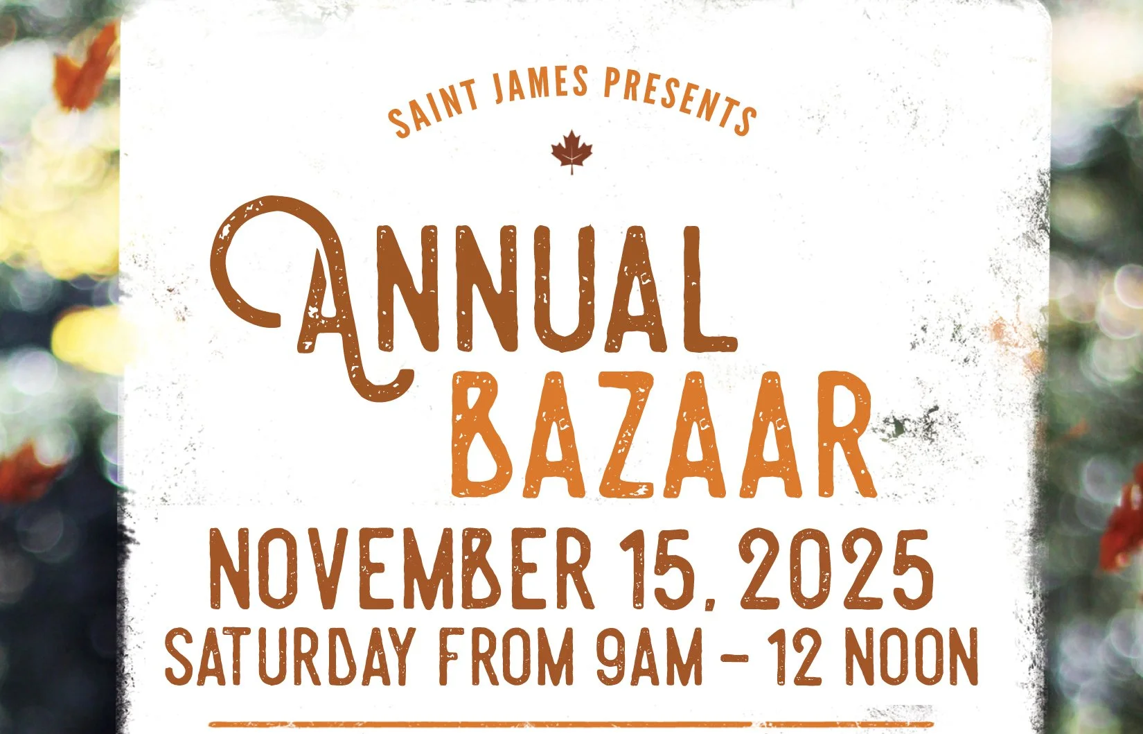 Annual Bazaar