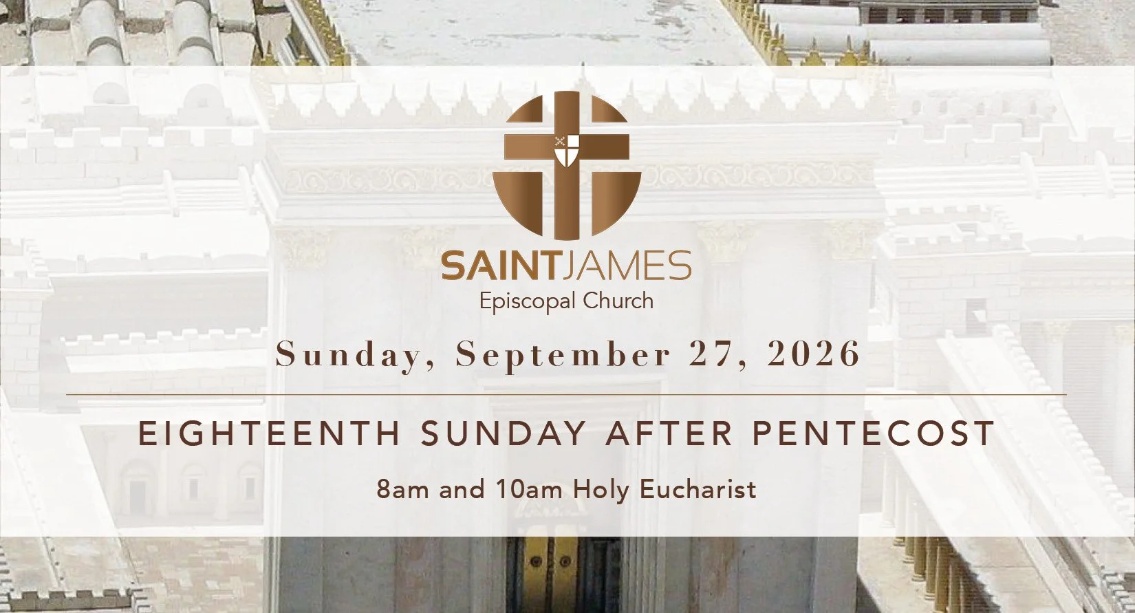 Sunday Bulletin 09.27.26