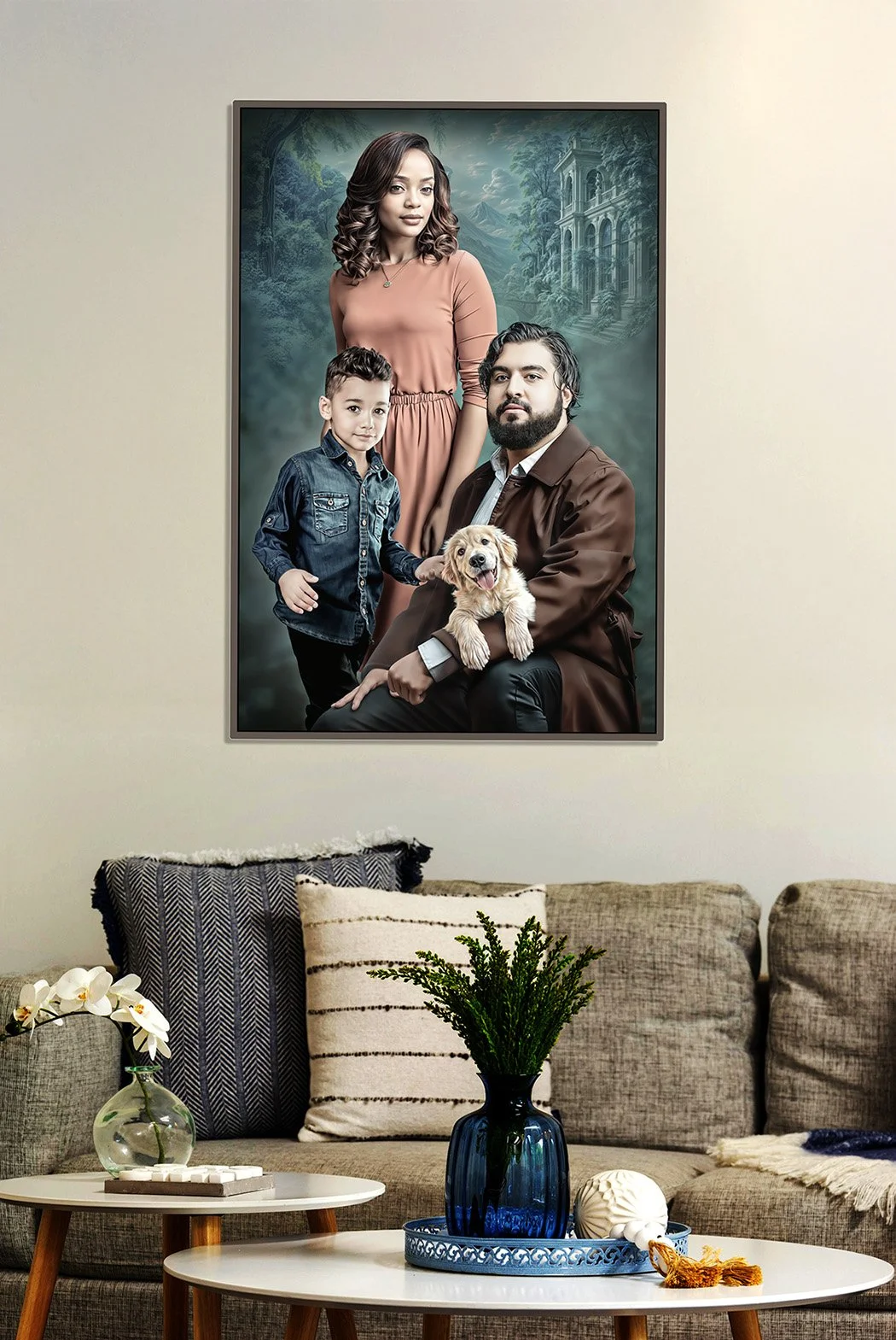 memorial portrait retouching with controlled tonal balance for funeral homes – Memora Prime Studio