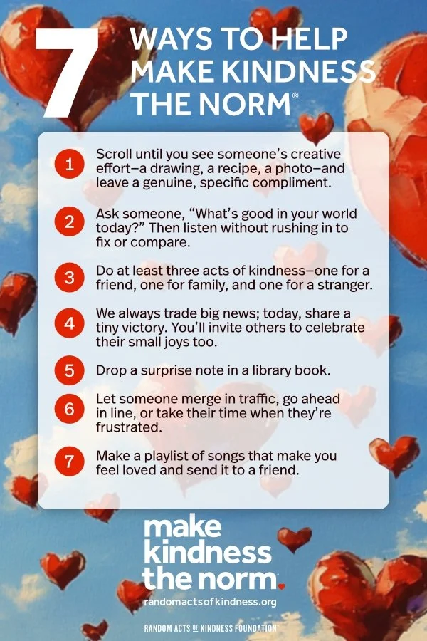 The Power of Random Acts of Kindness 