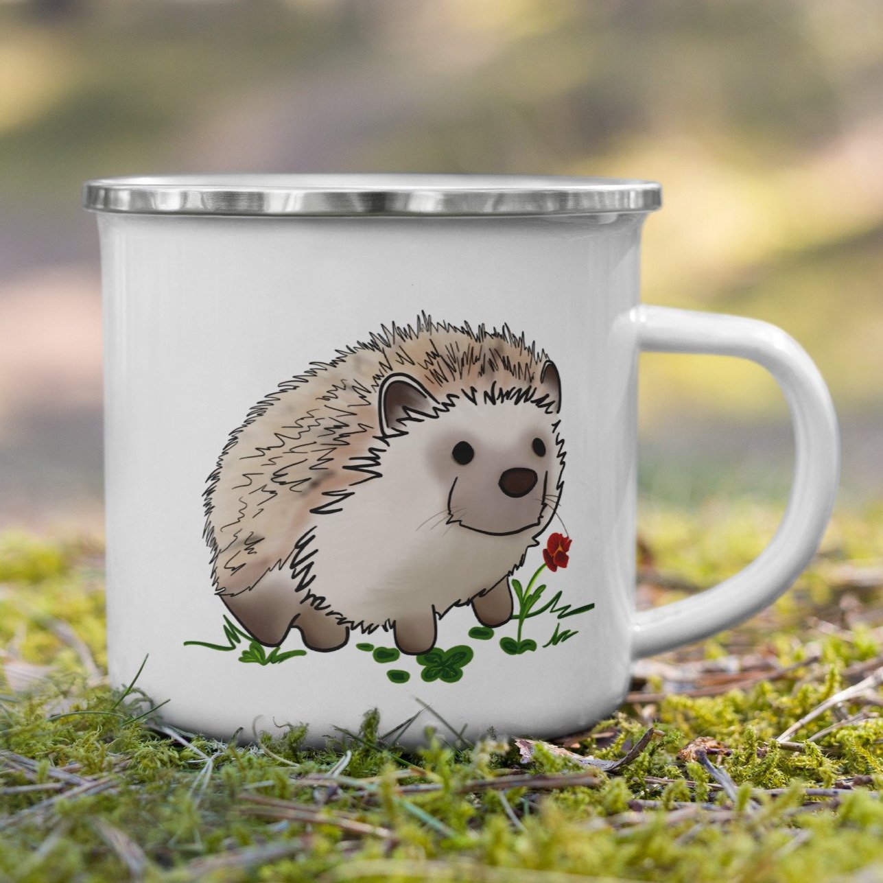 Happy Hedgehog - Travel Mug