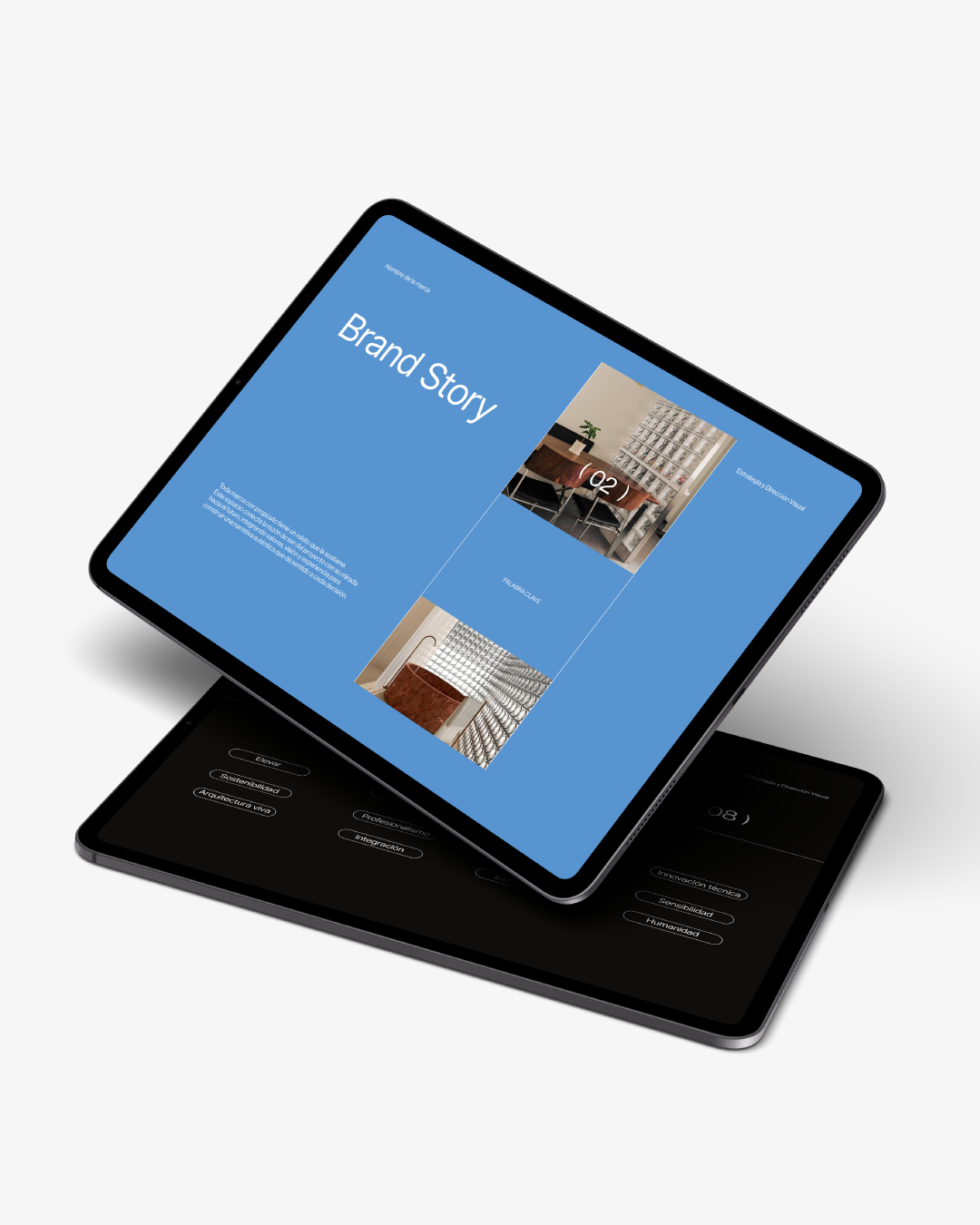 Plantilla de Estrategia de Marca y Dirección Visual