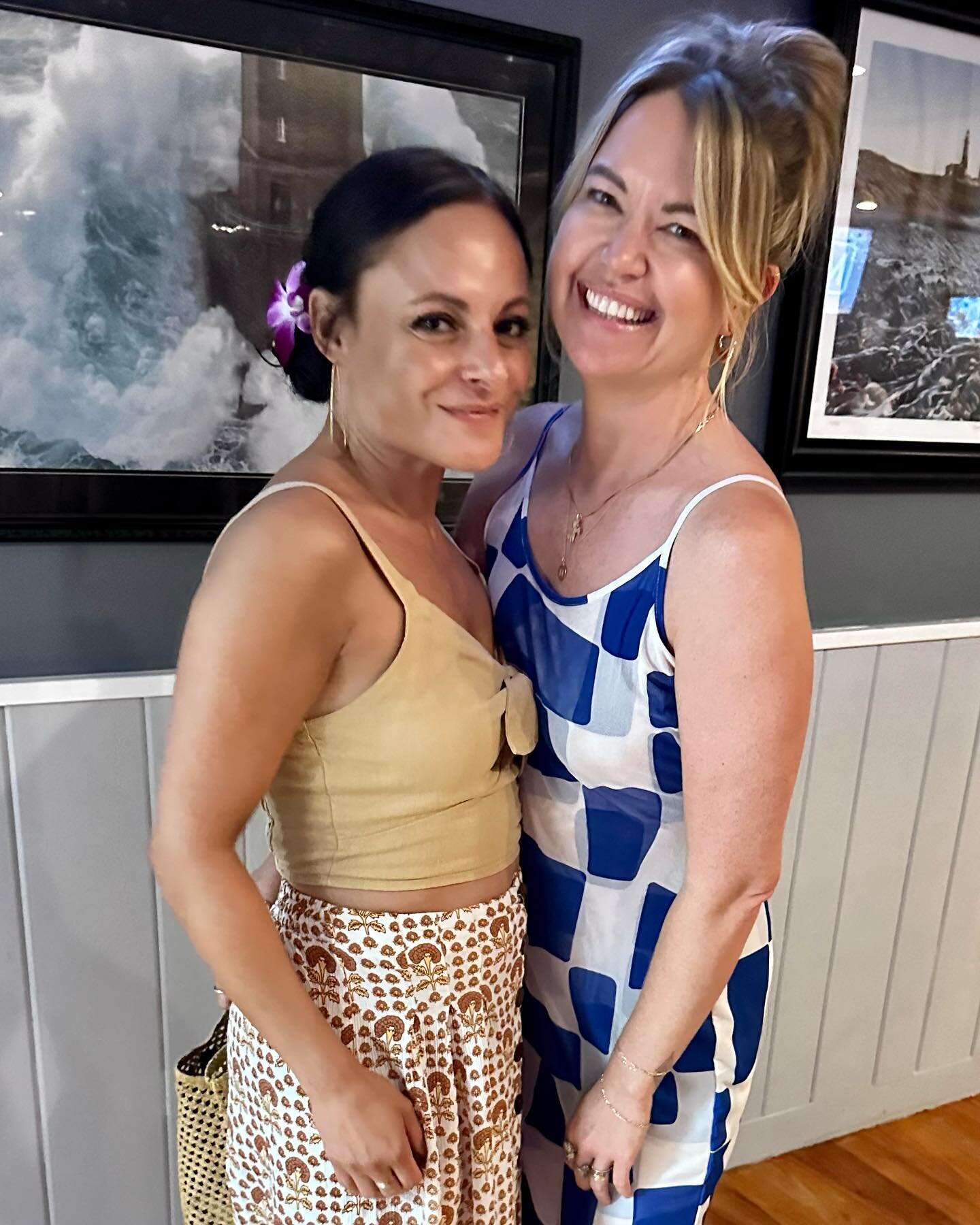 Sabrina &amp; Nicki &mdash; I&rsquo;m so glad you had such a great time this evening. It was a pleasure meeting you all! 🌸 

#hamptonbays #eastend #hamptonbaysdining
