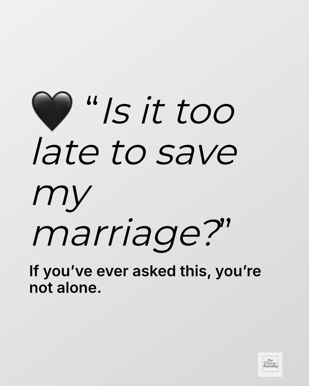 Are you wondering how to fix your broken marriage?

Some marriages feel completely lifeless&mdash;
No emotional connection.
No meaningful conversation.
Just survival.

But here&rsquo;s the truth:
Even the most disconnected couples can rebuild&mdash;
