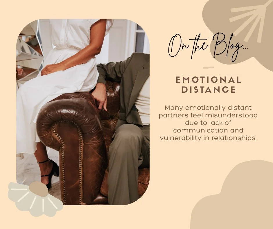 Trying to understand an emotionally distant spouse... This blog post will help you out! 
Link in the profile!