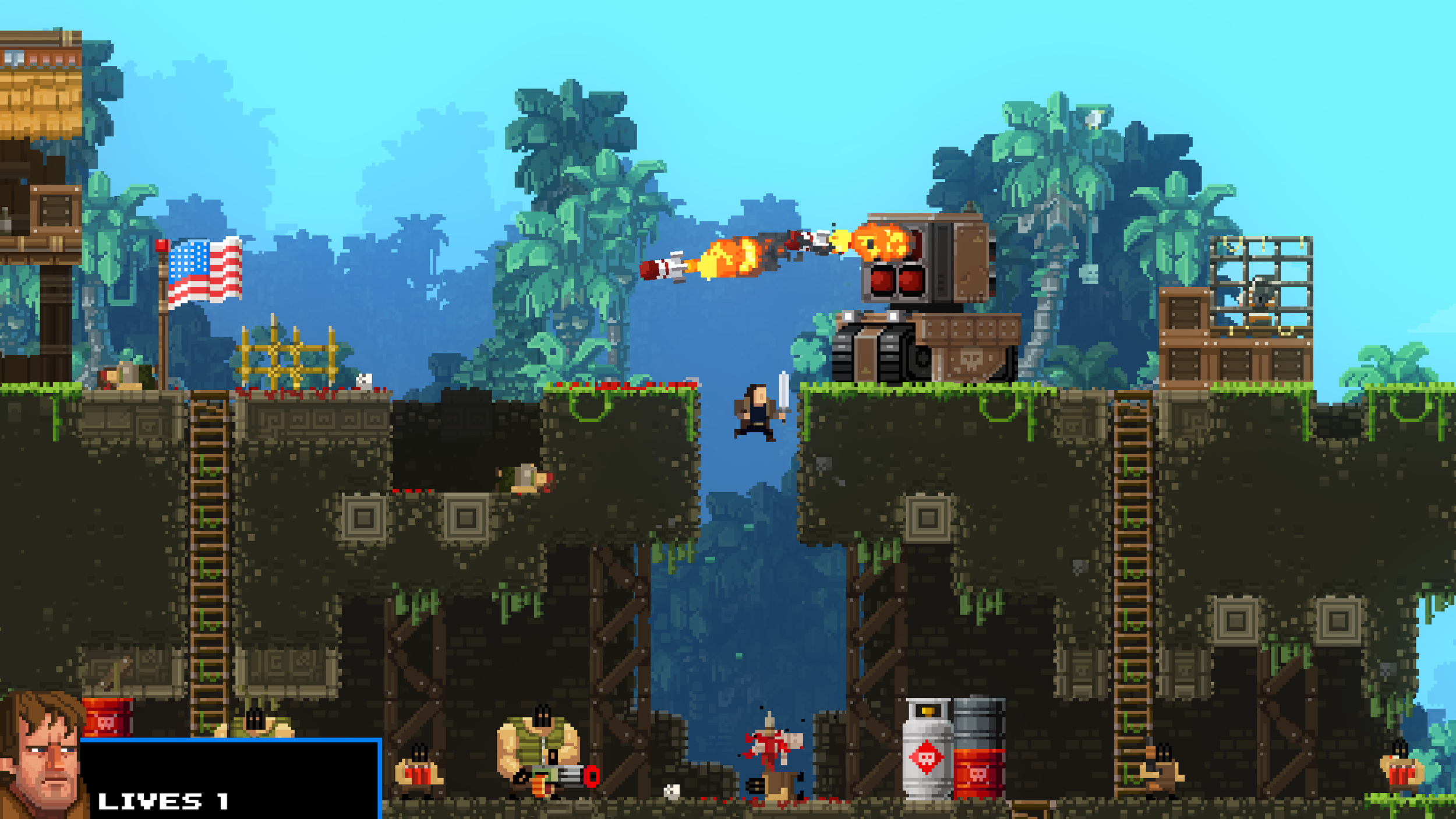 Indie Highlight - BroForce — The Home of Strange