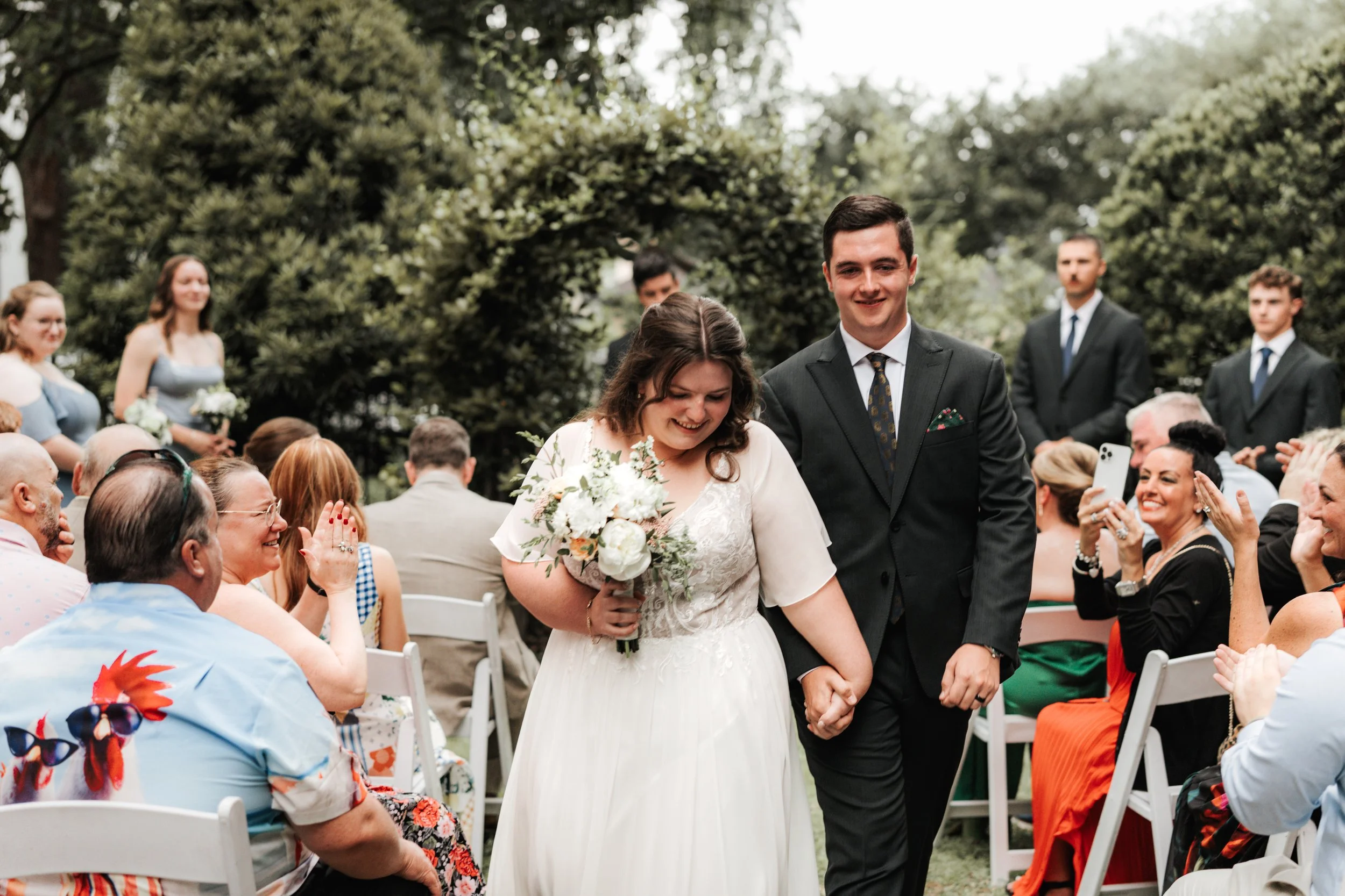 A Beautiful Wedding Day at The Wayne Mansion Savannah : Rain or Shine 