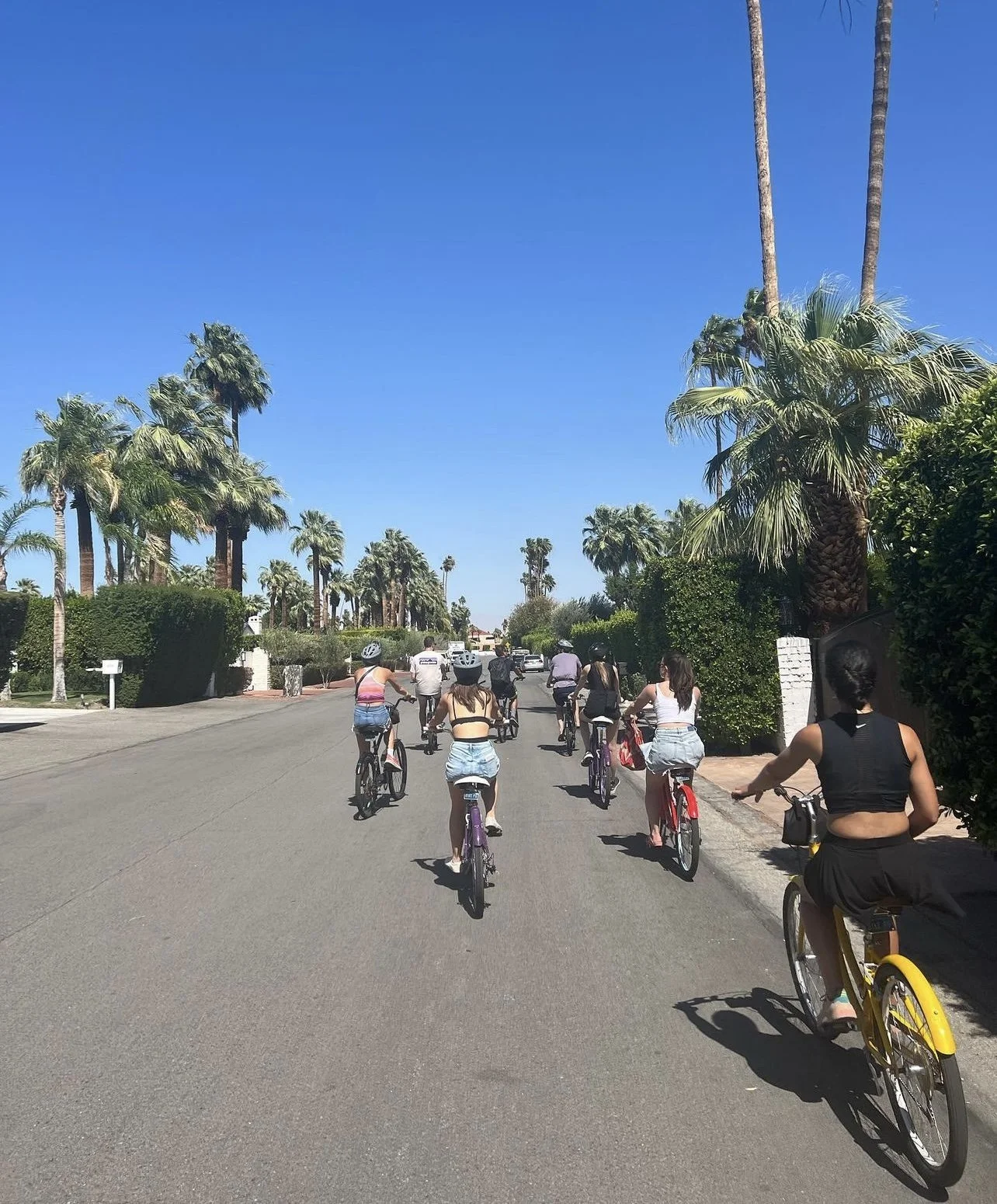Bike Riding, Palm Springs, California