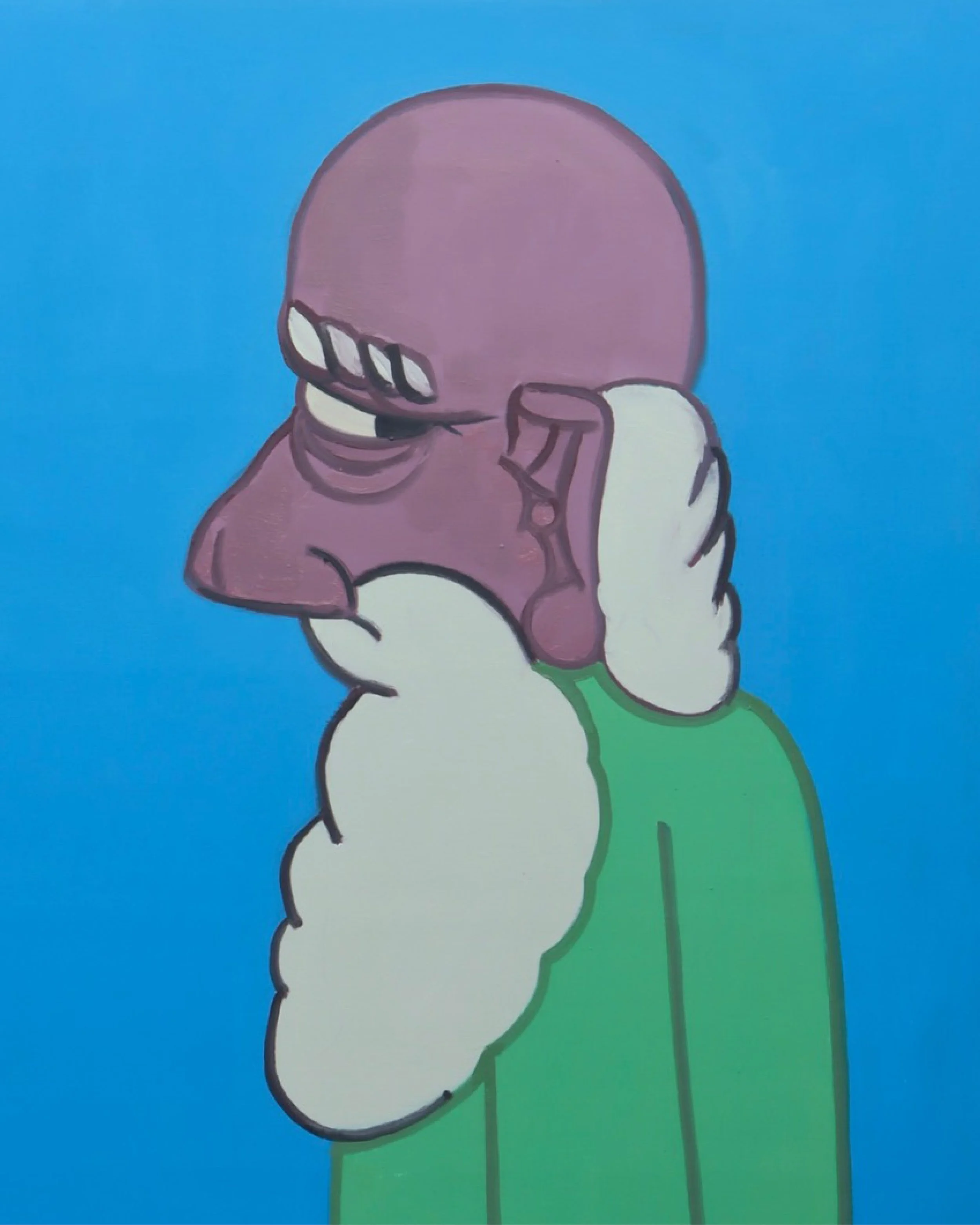 Einladung An Old Story by Hubert Schmalix Galerie Brugger