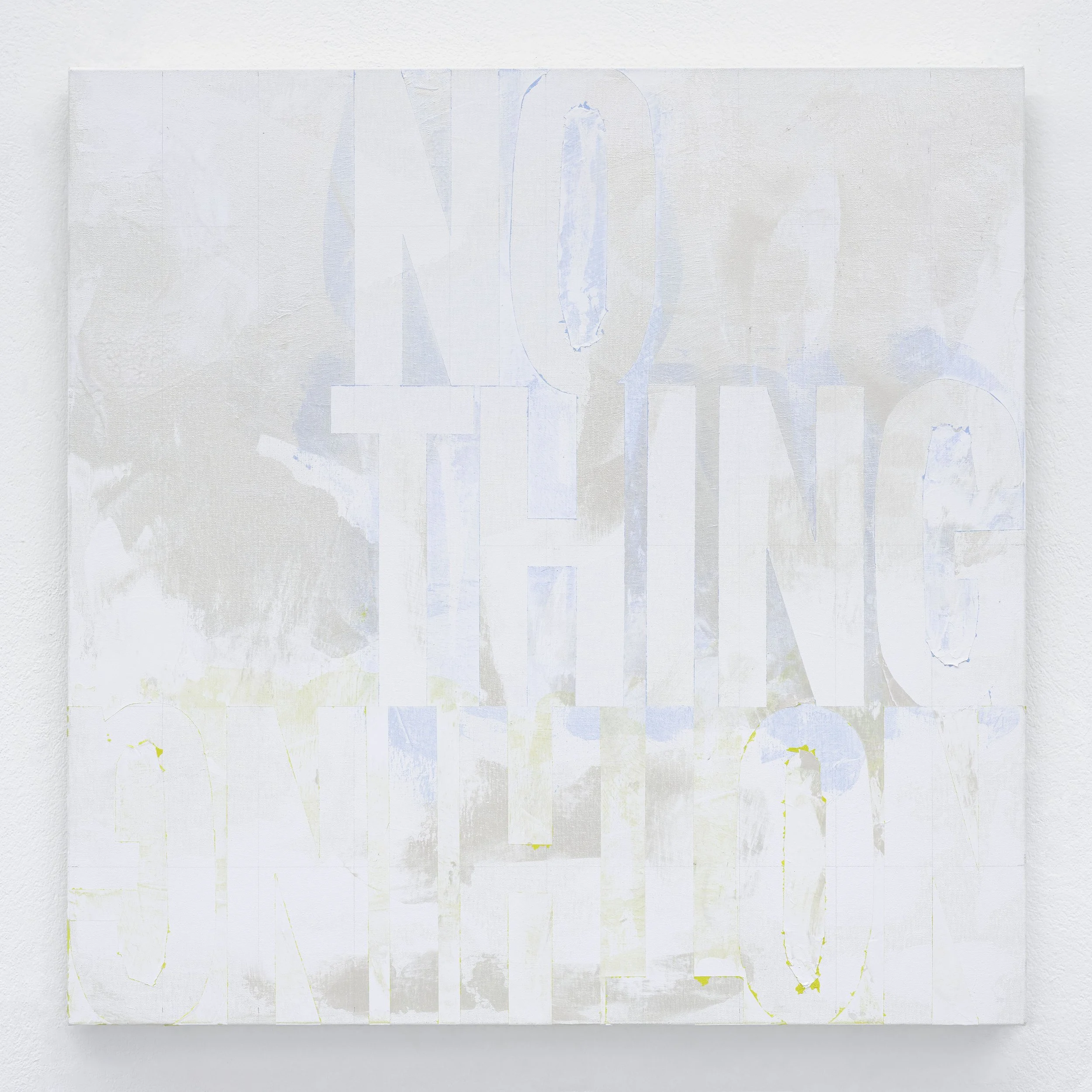 Heimo Zobernig - ohne Titel, 2024
acrylic paint, canvas, 100 x 100 cm