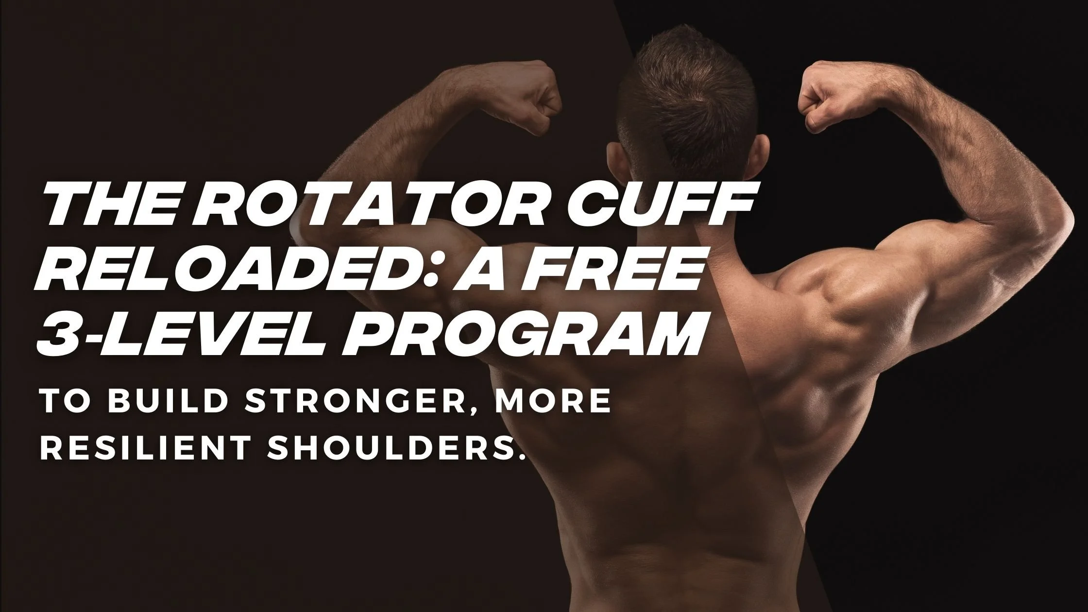 The Rotator Cuff Reloaded: A Free 3‑Level Program