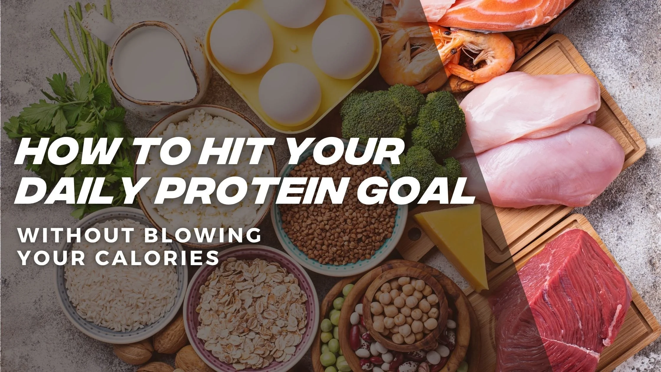 How to Hit Your Daily Protein Goal Without Blowing Your Calories