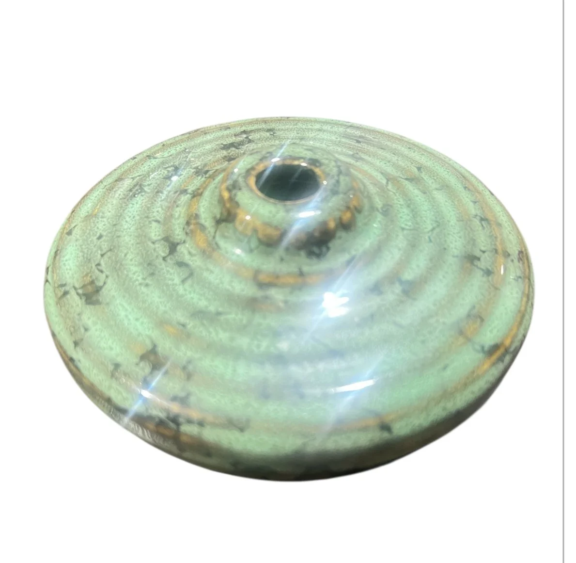 Mid-Century Modern Elegant Pottery Bud Vase