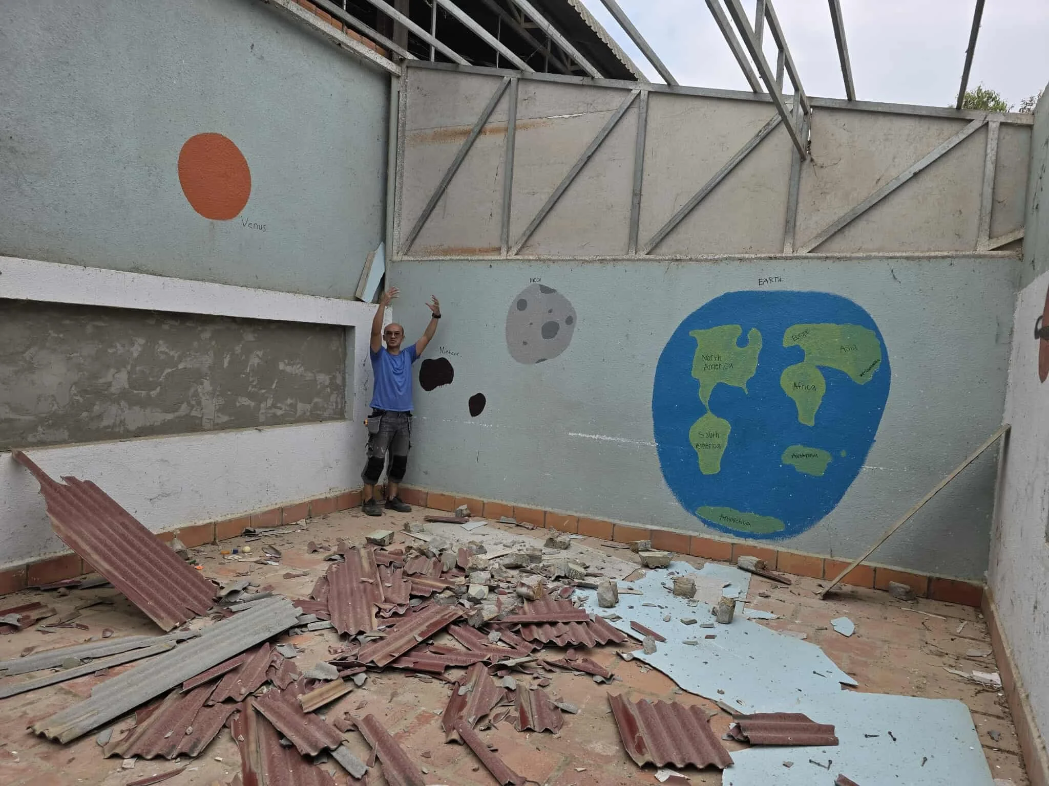 Endelig har vi fjernet taket