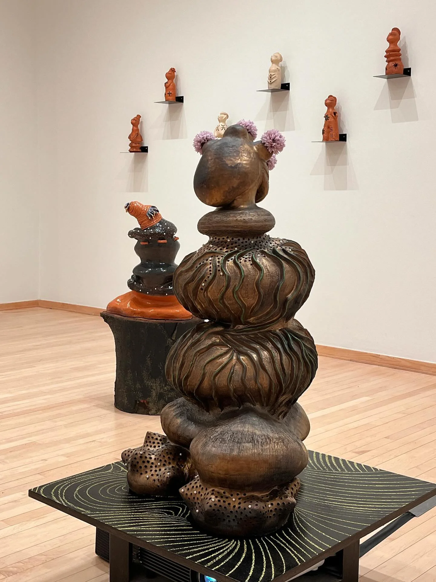 Anne Adams, In-between Being (2024) | Installation view, Temple Contemporary, PA