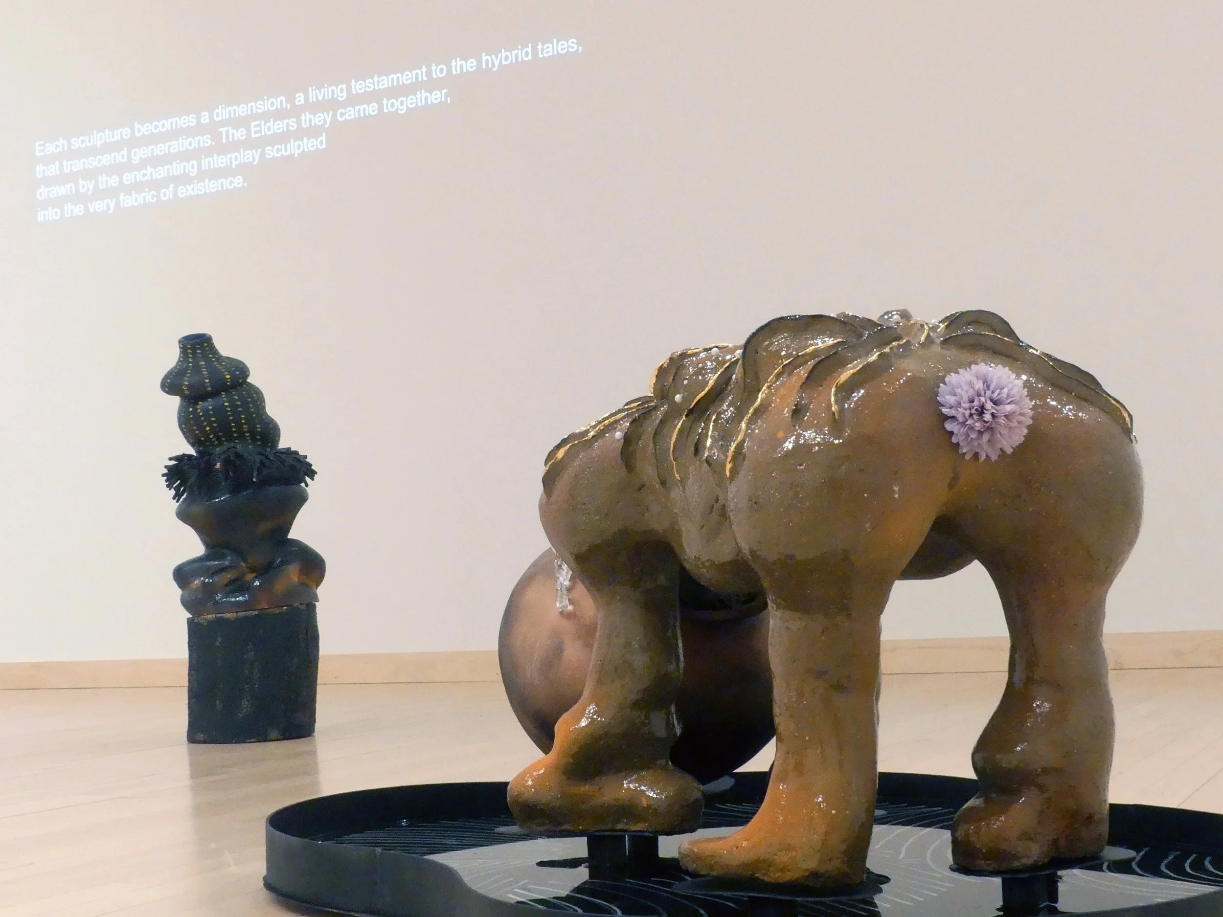 Anne Adams, In-between Being (2024) | Installation view, Temple Contemporary, PA