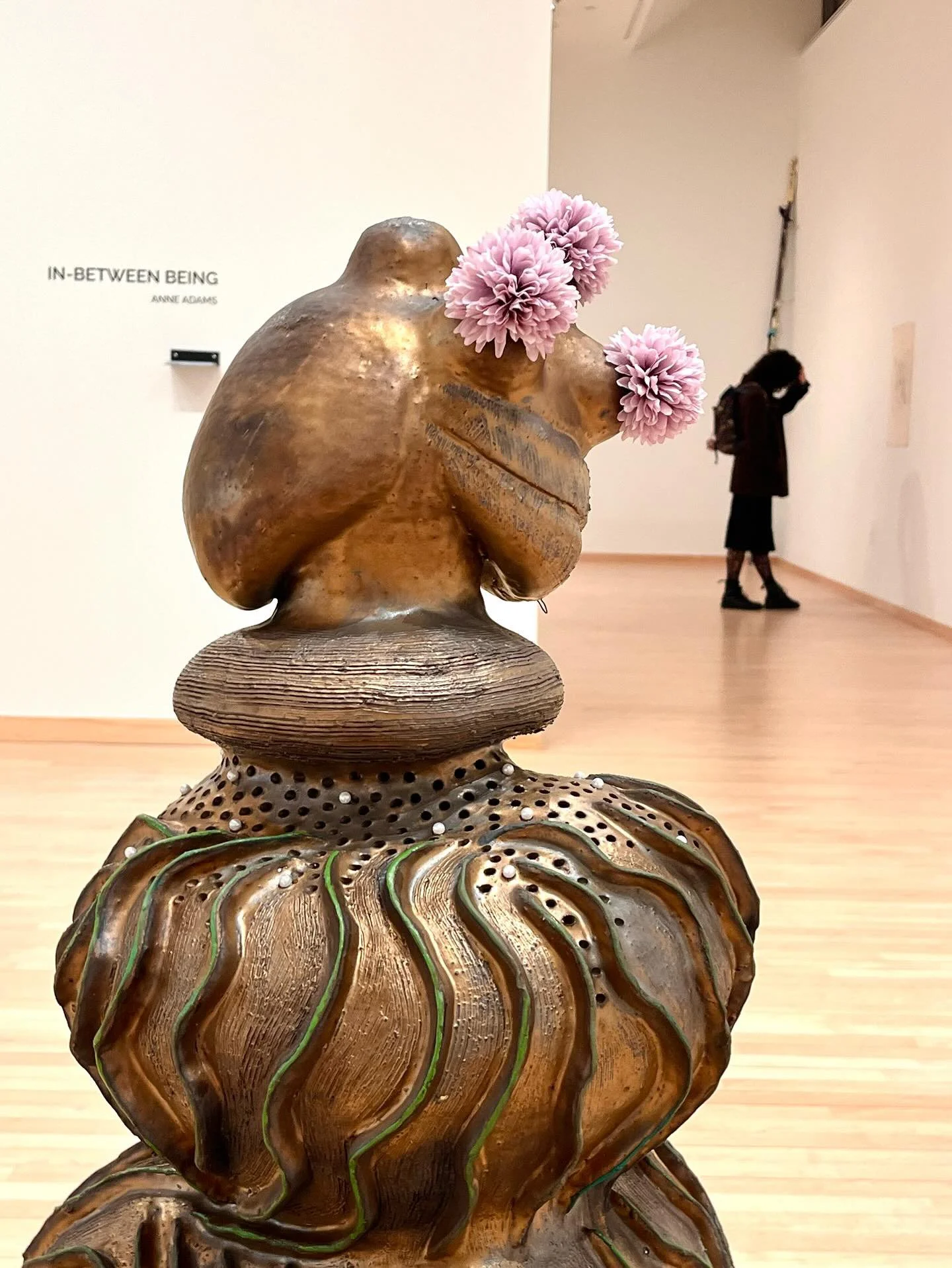 Anne Adams, In-between Being (2024) | Installation view, Temple Contemporary, PA