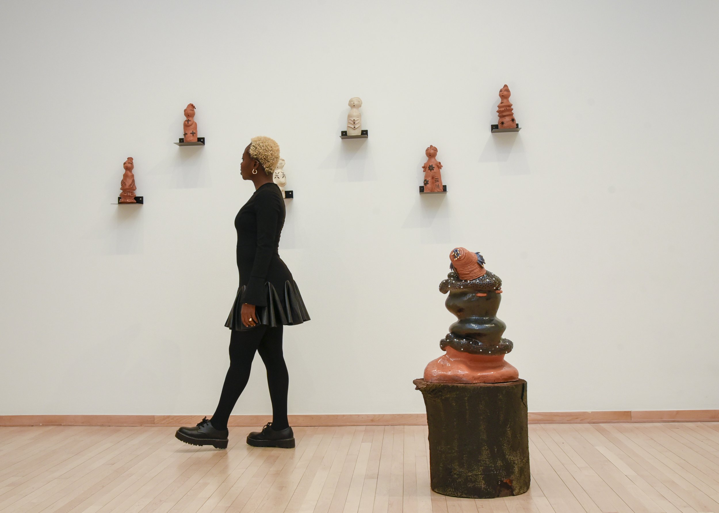 Anne Adams, In-between Being (2024) | Installation view, Temple Contemporary, PA
