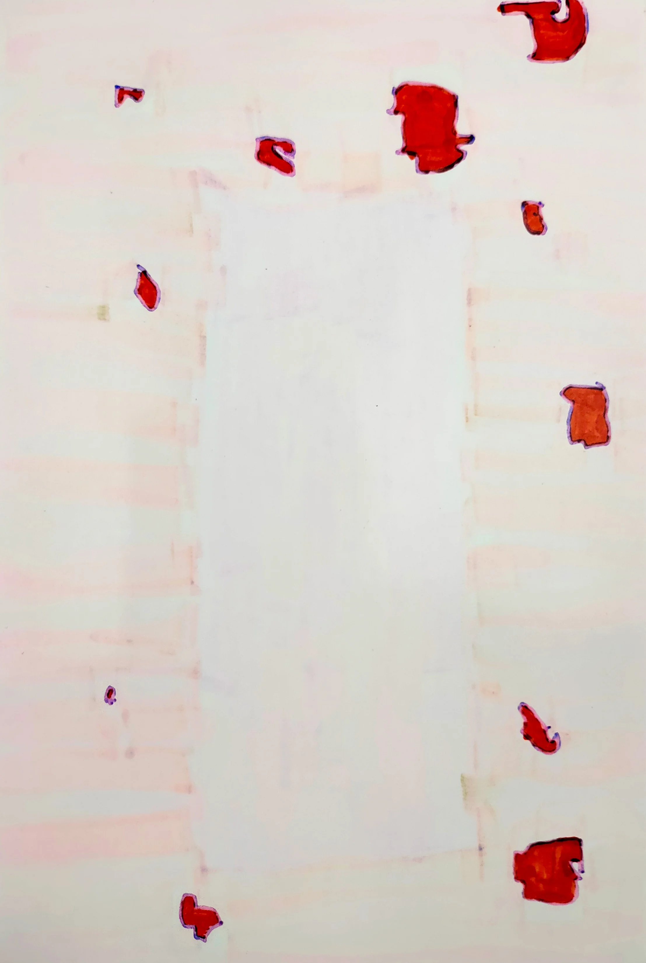 Untitled Drawing / Pen and Marker on Inkjet Paper / 10.16 cm x 15.24 cm /2010