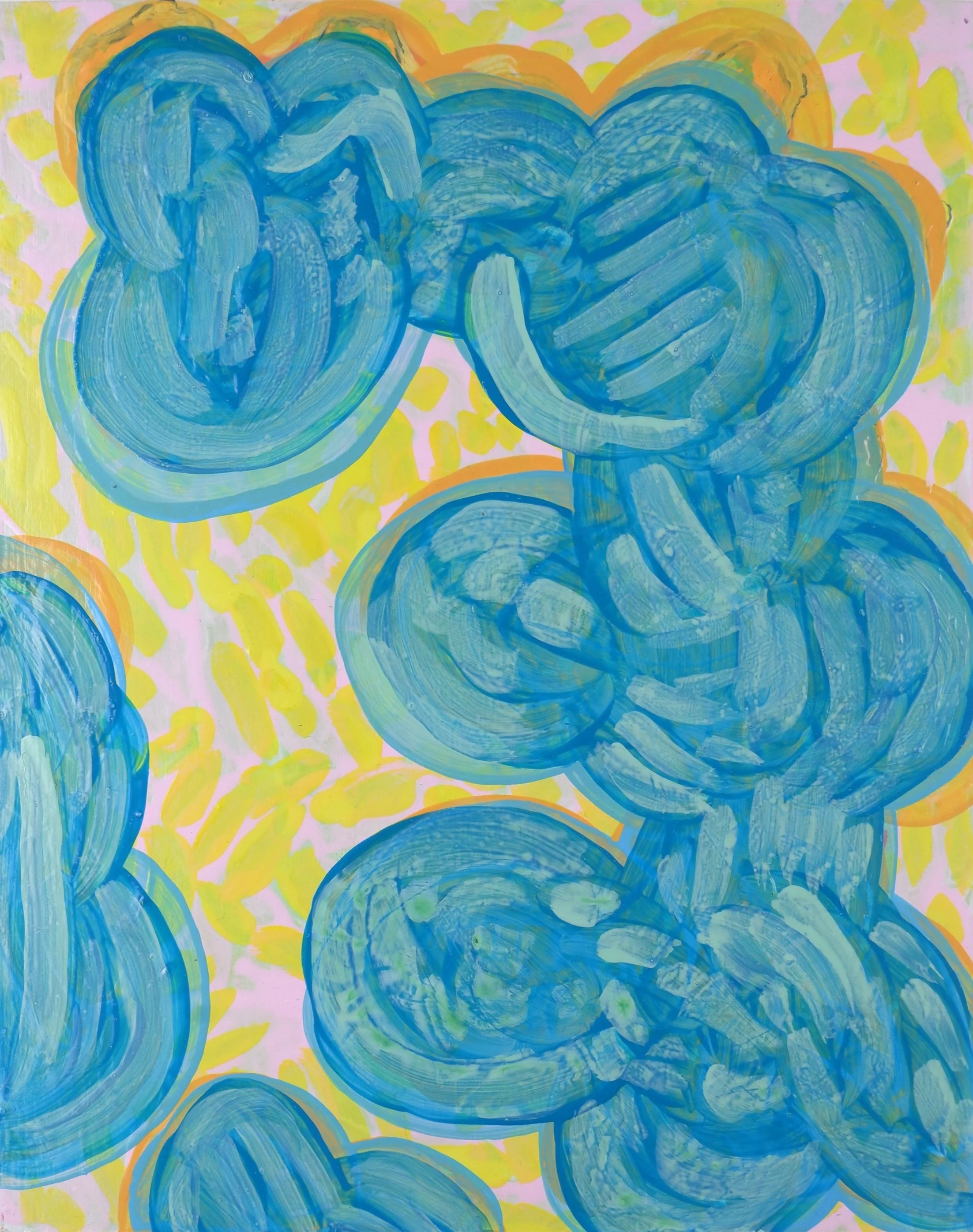 Untitled / Acrylic on Wooden Panel / 20.5cm x 25.5cm / 2025