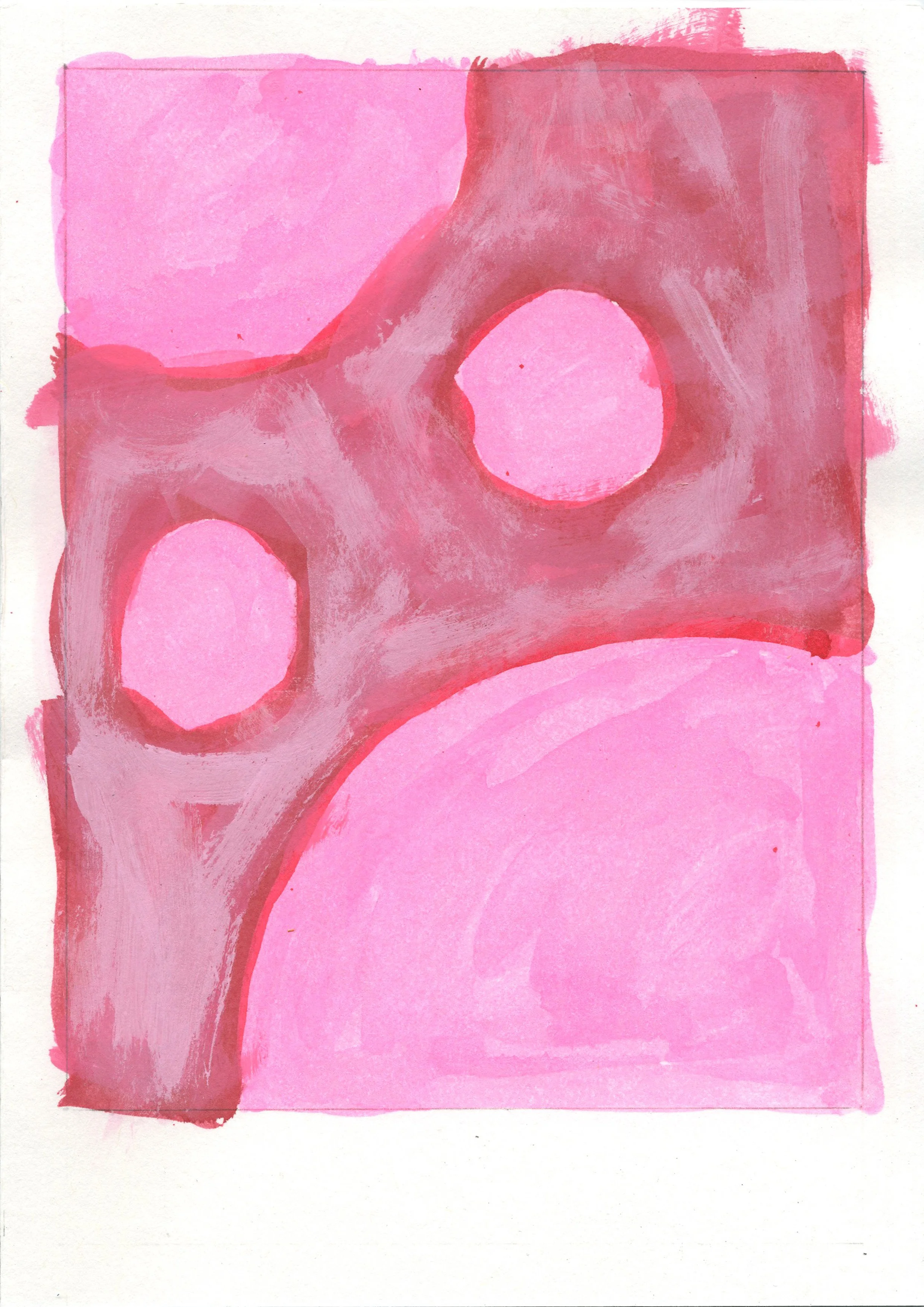 Issue 1
(forth copy drawing 1)
Four circles in a frame.