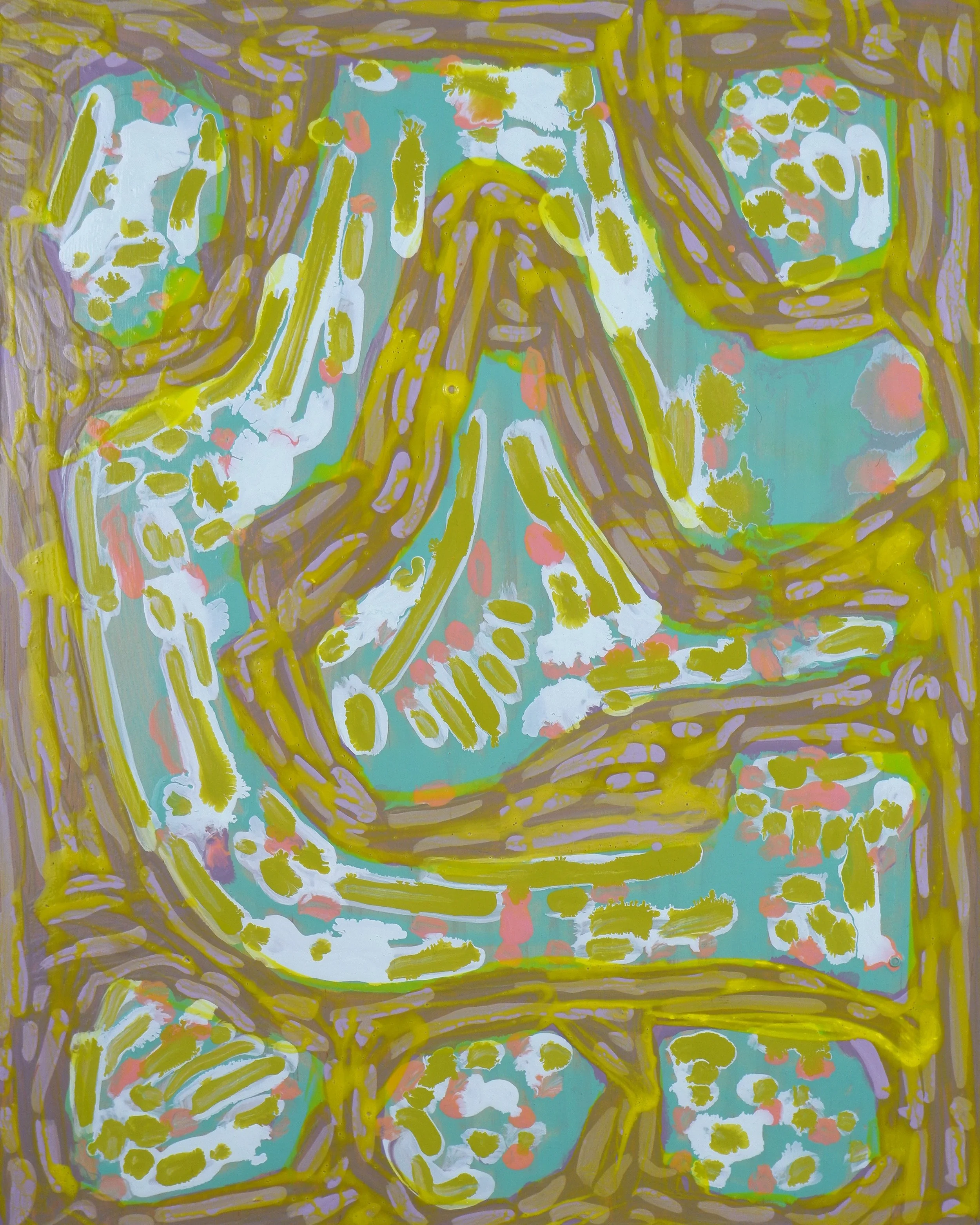 Was nearly believable / Acrylic on Wooden Panel / 28cm x 36cm / 2024