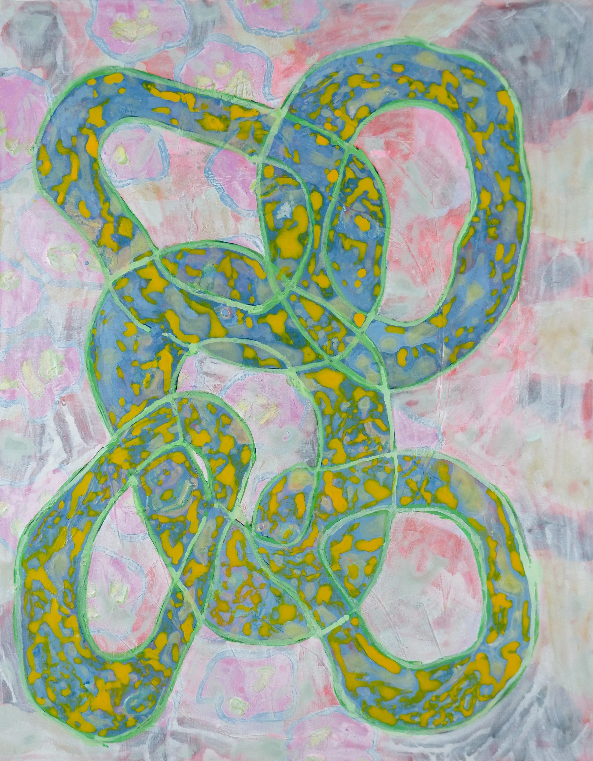 Hopefully /
Acrylic on Wooden Panel / 
28cm x 35cm  /
2022