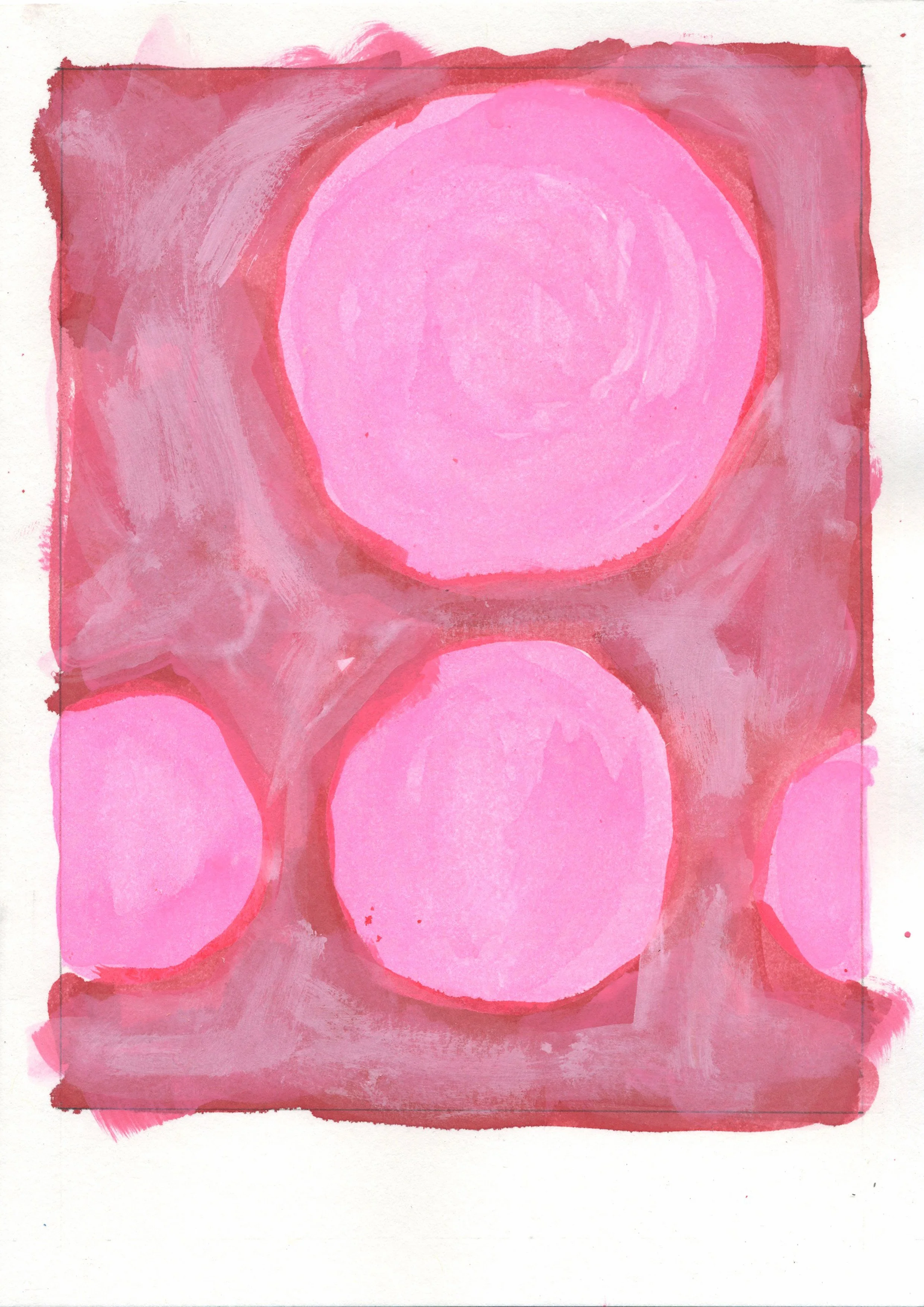 Issue 1
(forth copy drawing 2)
Four circles in a frame.