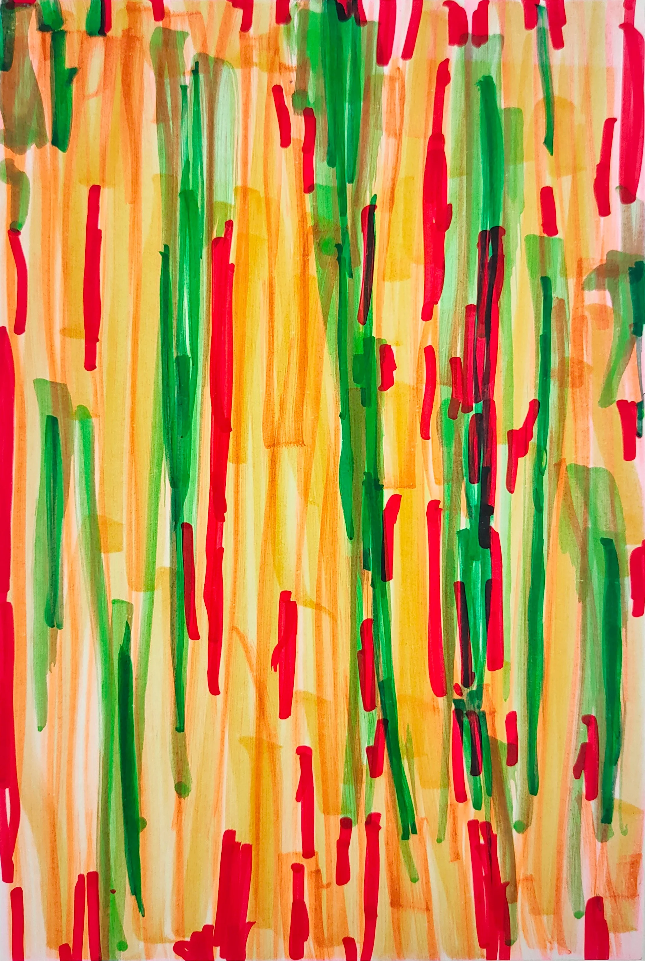 Untitled Drawing / Pen and Marker on Inkjet Paper / 10.16 cm x 15.24 cm /2010