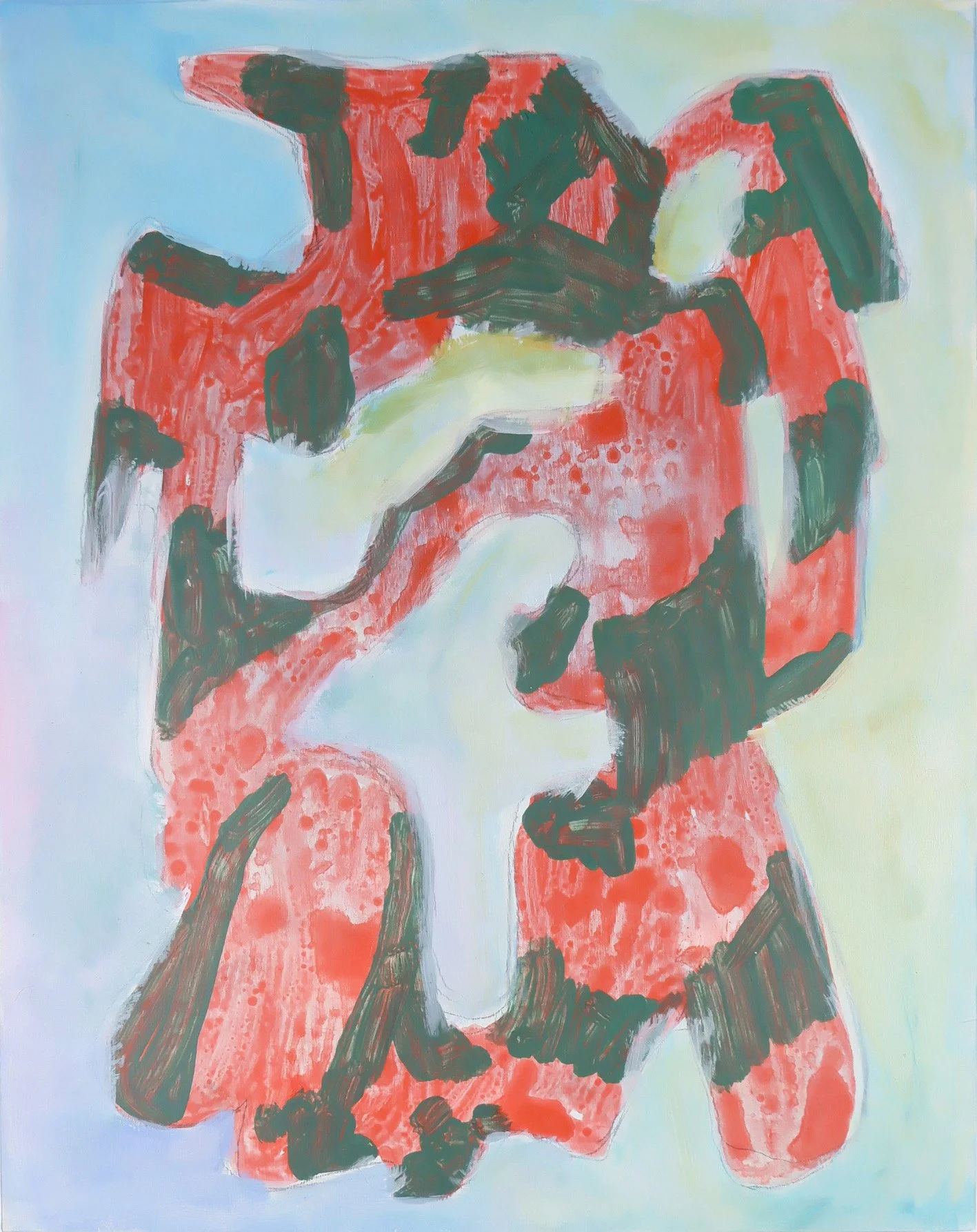 Grand Plan /
Acrylic on Wooden Panel / 
28cm x 35cm  /
2022