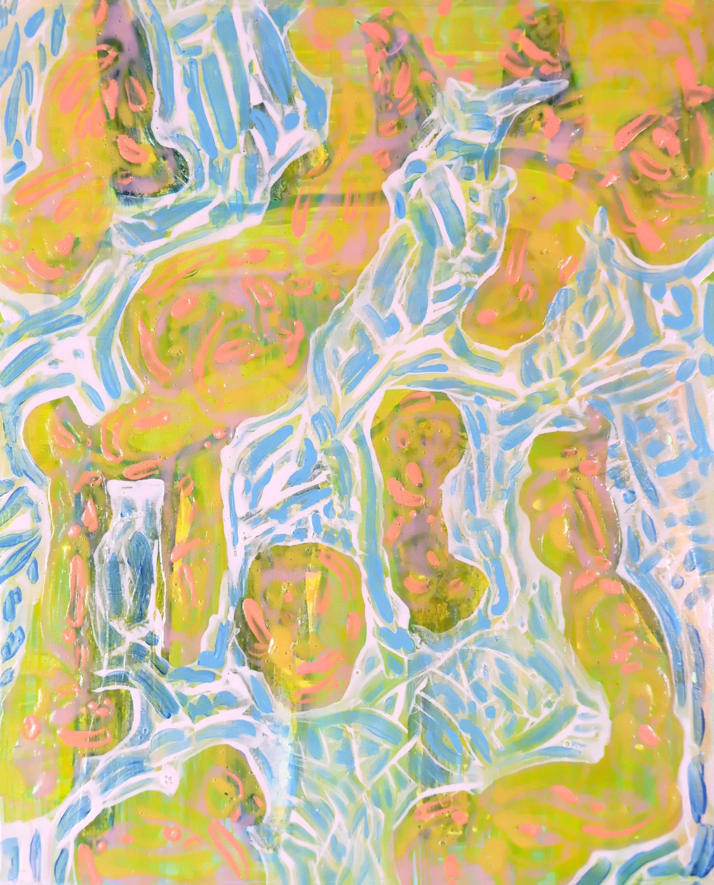 Hopelessness /
Acrylic and Vinyl on Wooden Panel / 
20cm x 25cm  /
2022