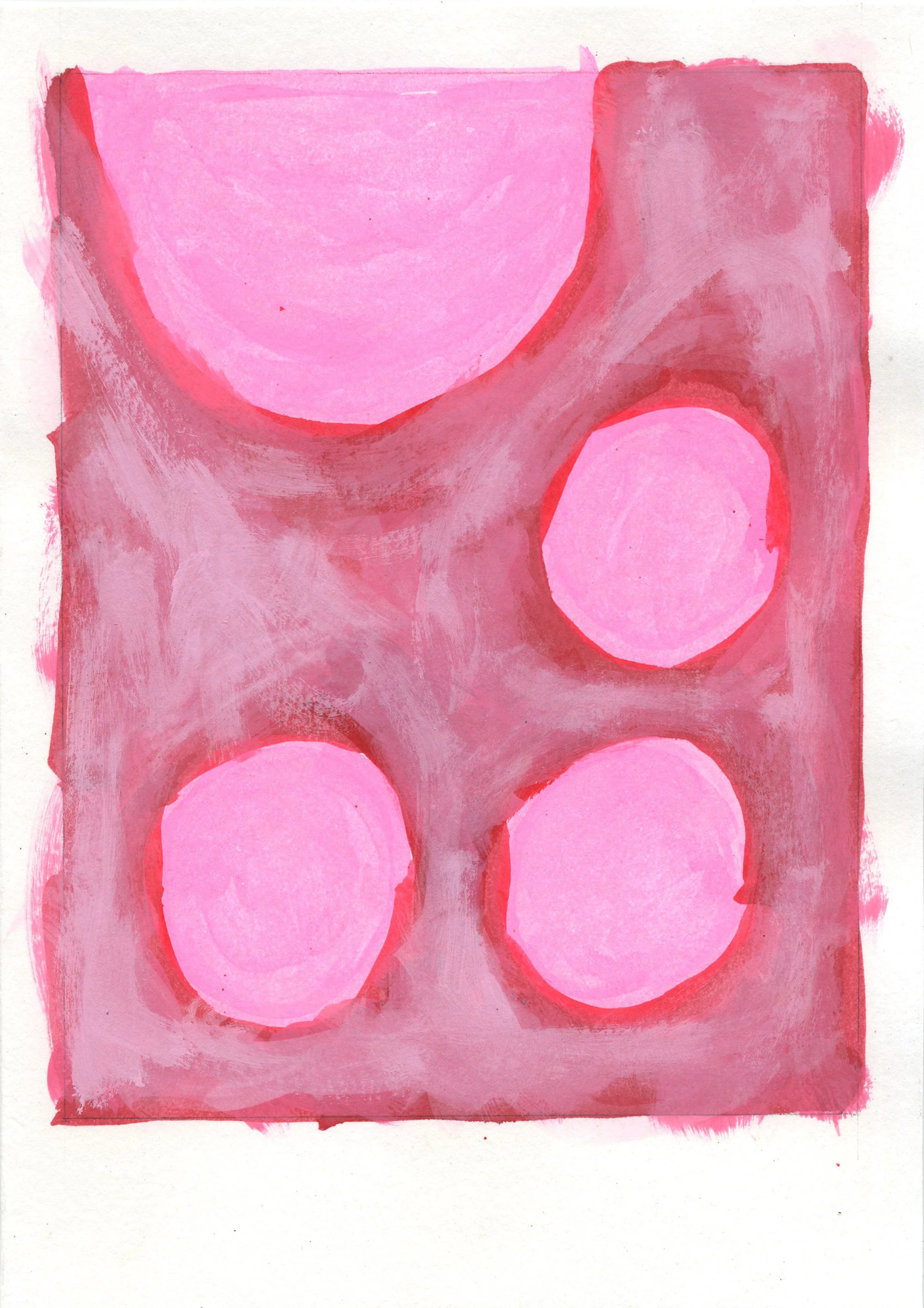 Issue 1 
(first copy drawing 1)
Four circles in a frame.