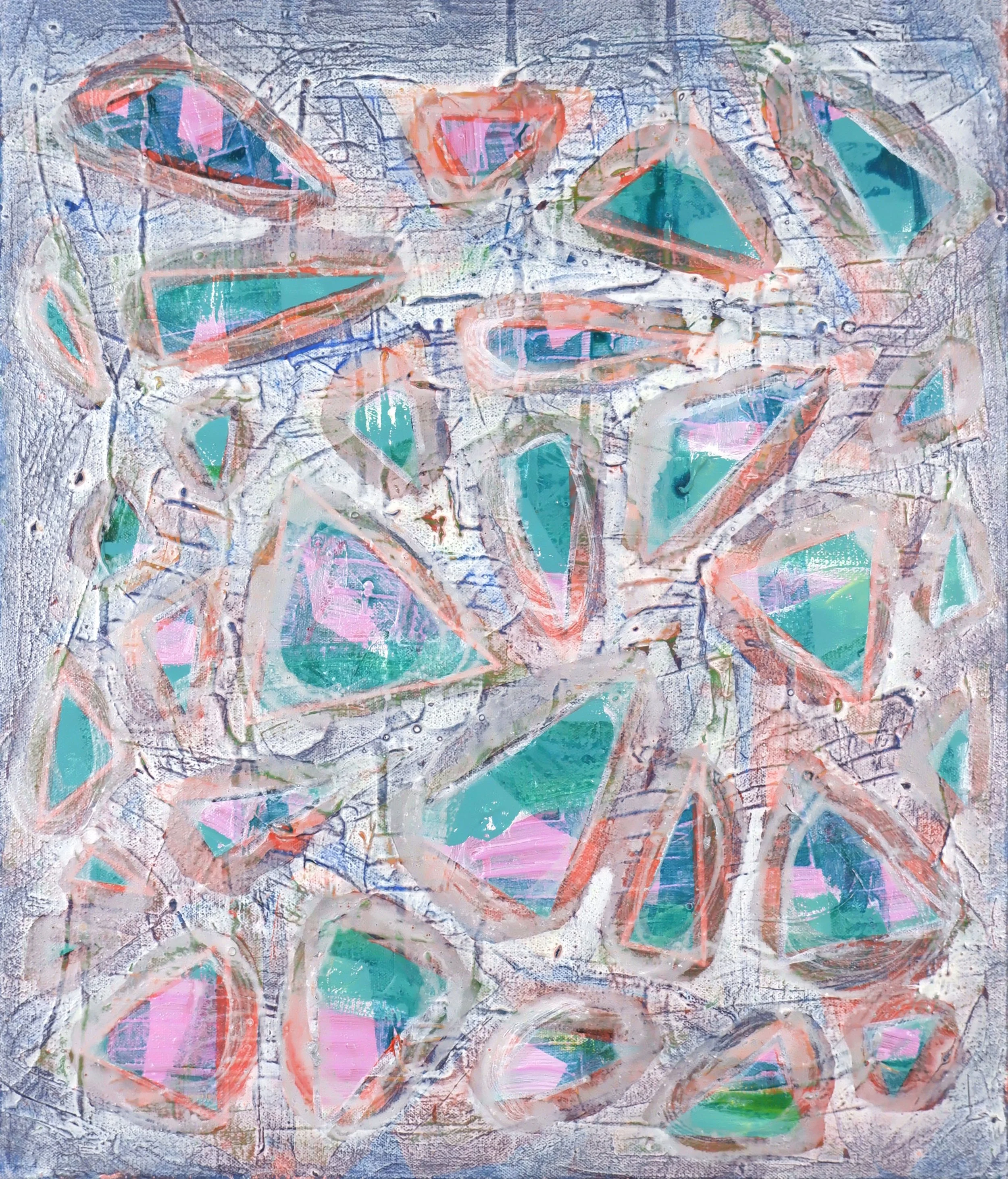 I cant get any show  /
Acrylic on Canvas / 
34cm x 39cm  /
2020