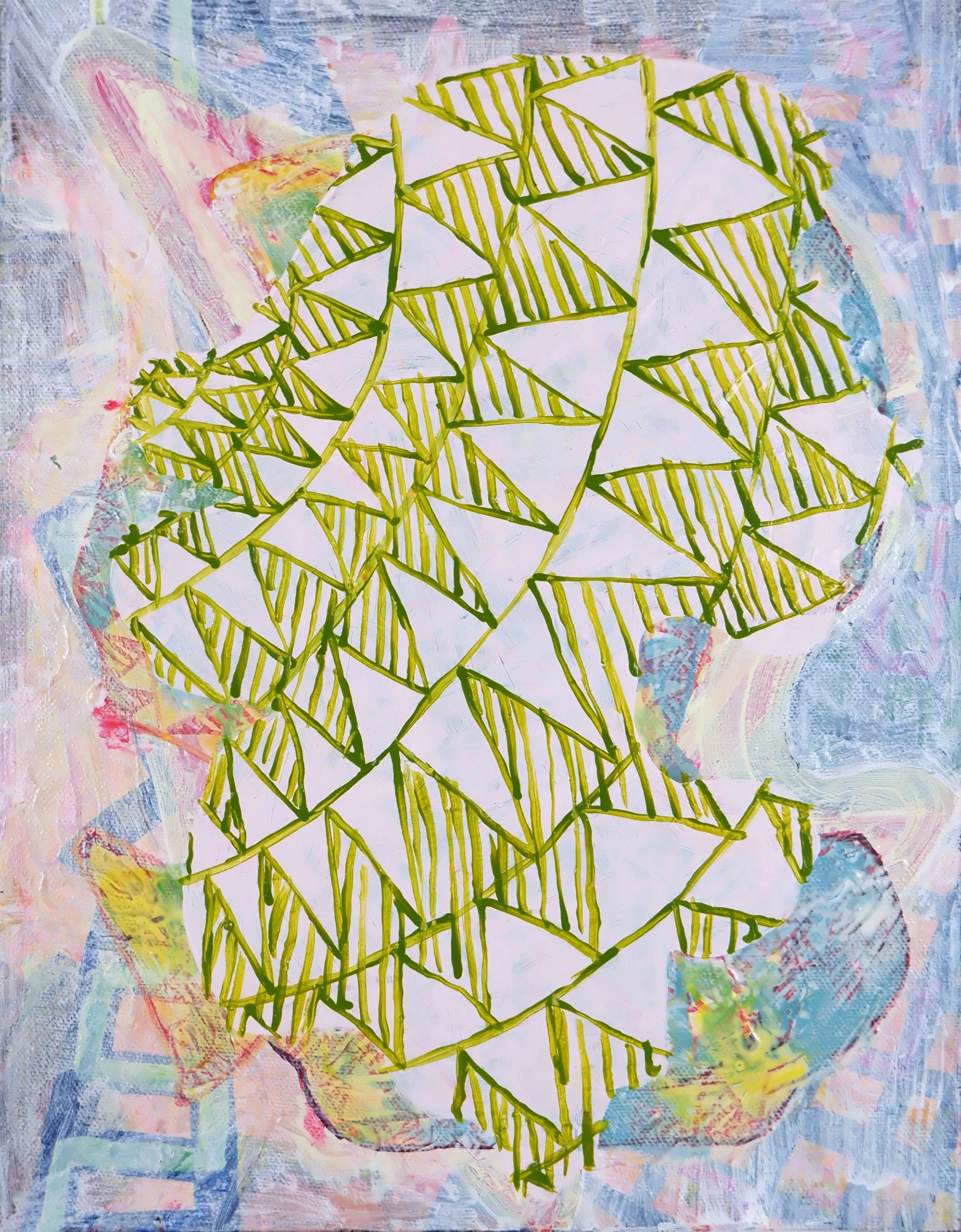 Missing Again /
Acrylic on Canvas / 
26cm x 33cm  /
2021