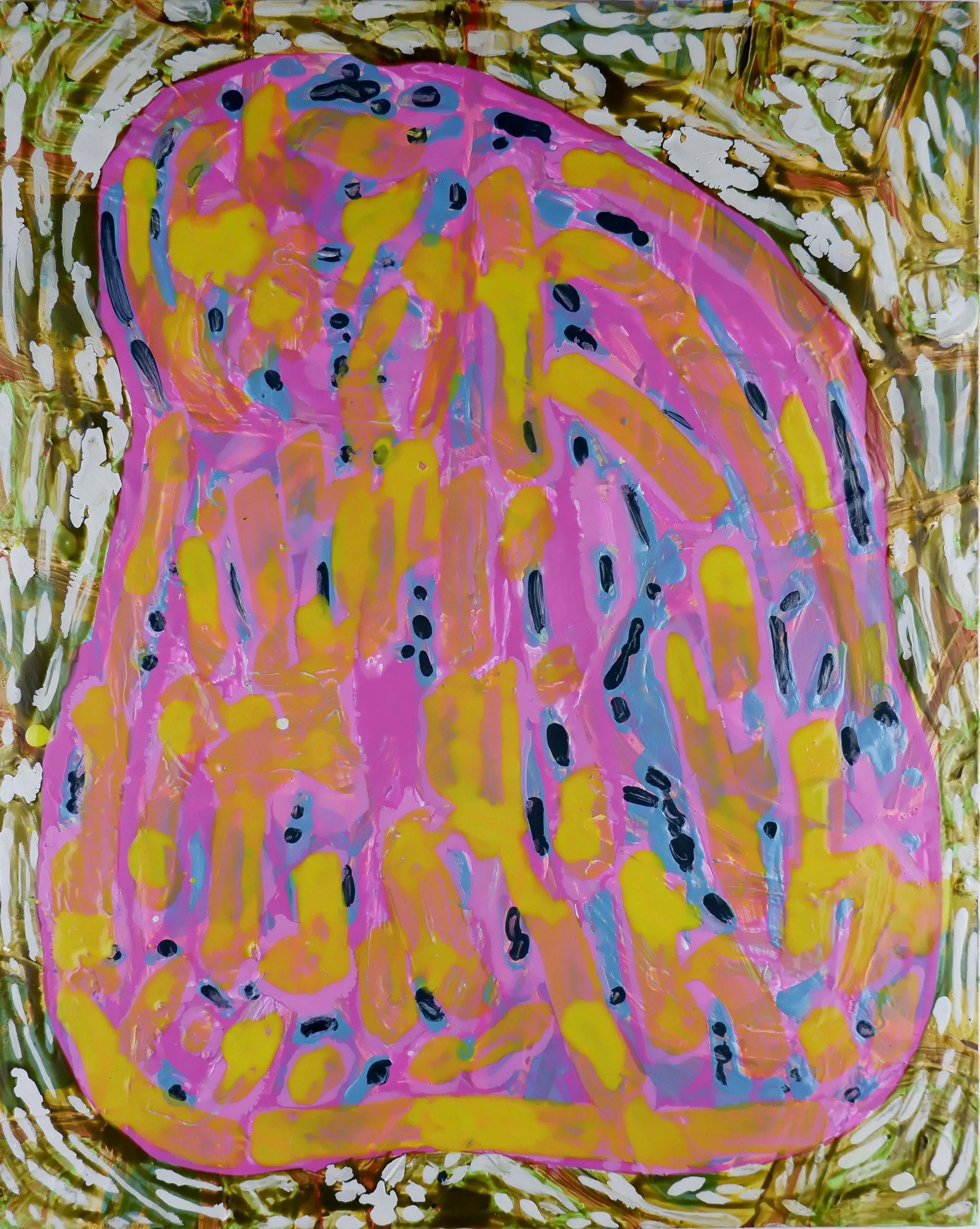 A Wonderfull place to be / Acrylic on Wooden Panel / 20.5cm x 25.5cm / 2025