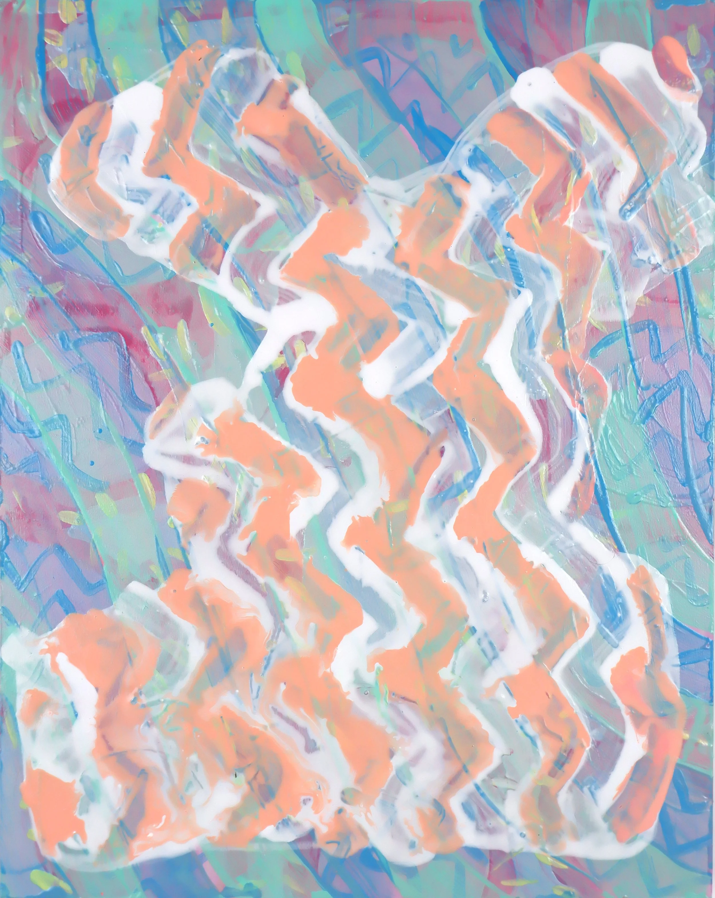 It is possible / Acrylic on Wooden Panel / 28cm x 36cm / 2024